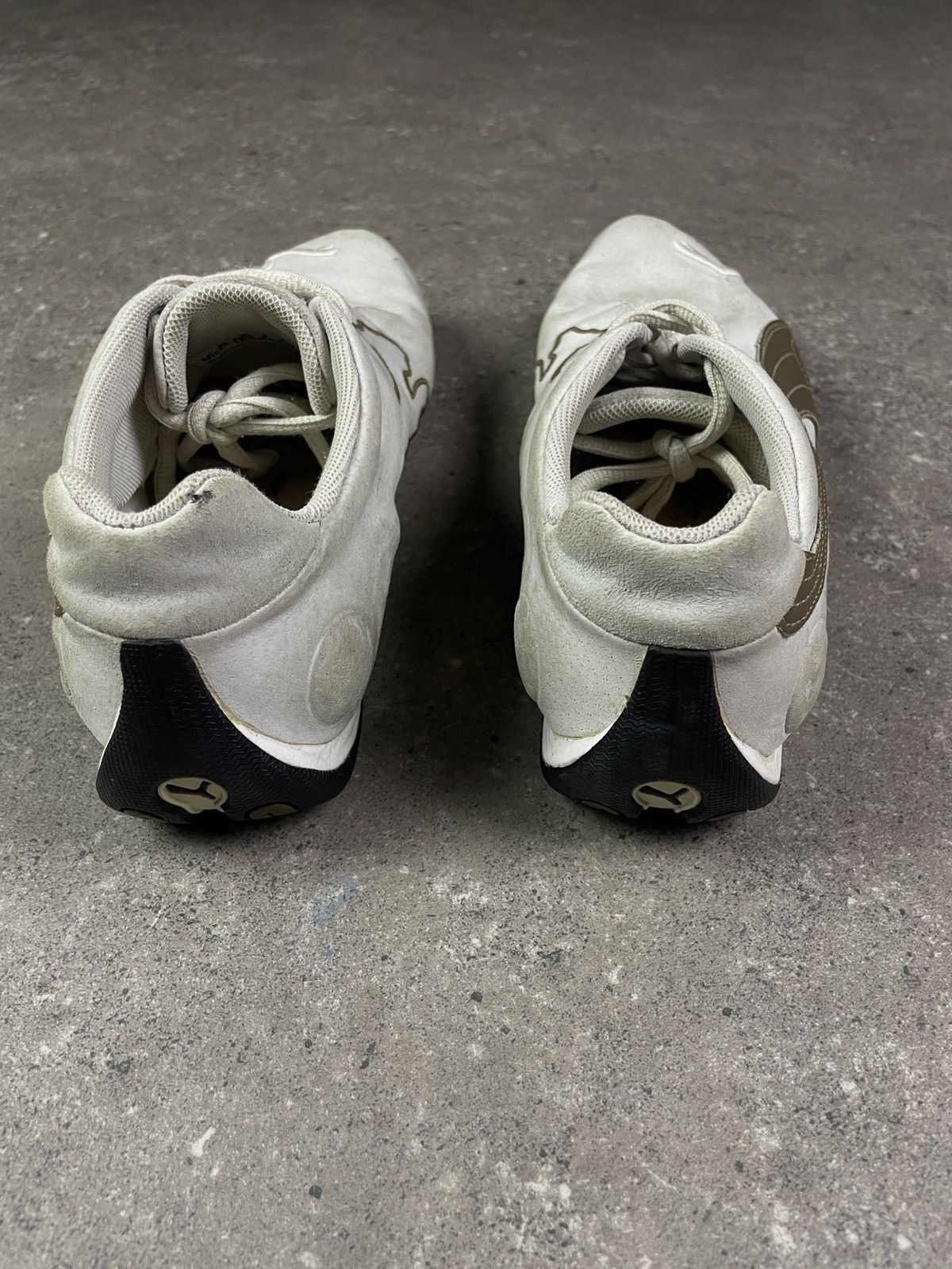 Puma × Vintage Vintage Y2K Puma Leather Big Logo Sneakers Size US 7.5 / EU 40-41 - 5 Thumbnail