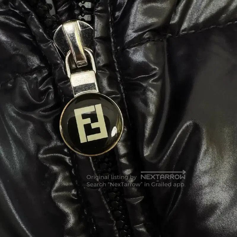 Fendi Fendi Quilted Black Women's Down Jacket . Size S / US 4 / IT 40 - 4 Thumbnail