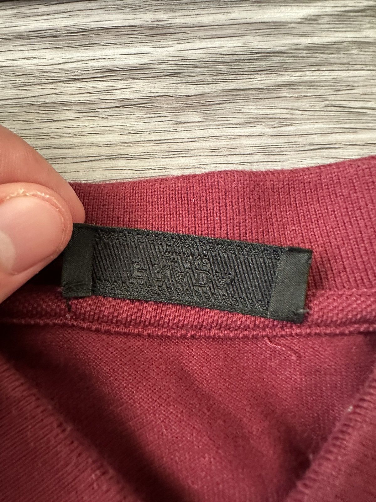 Prada Prada Milano Red Burgundy Polo T shirt Red Tab size M hype Size US M / EU 48-50 / 2 - 8 Thumbnail