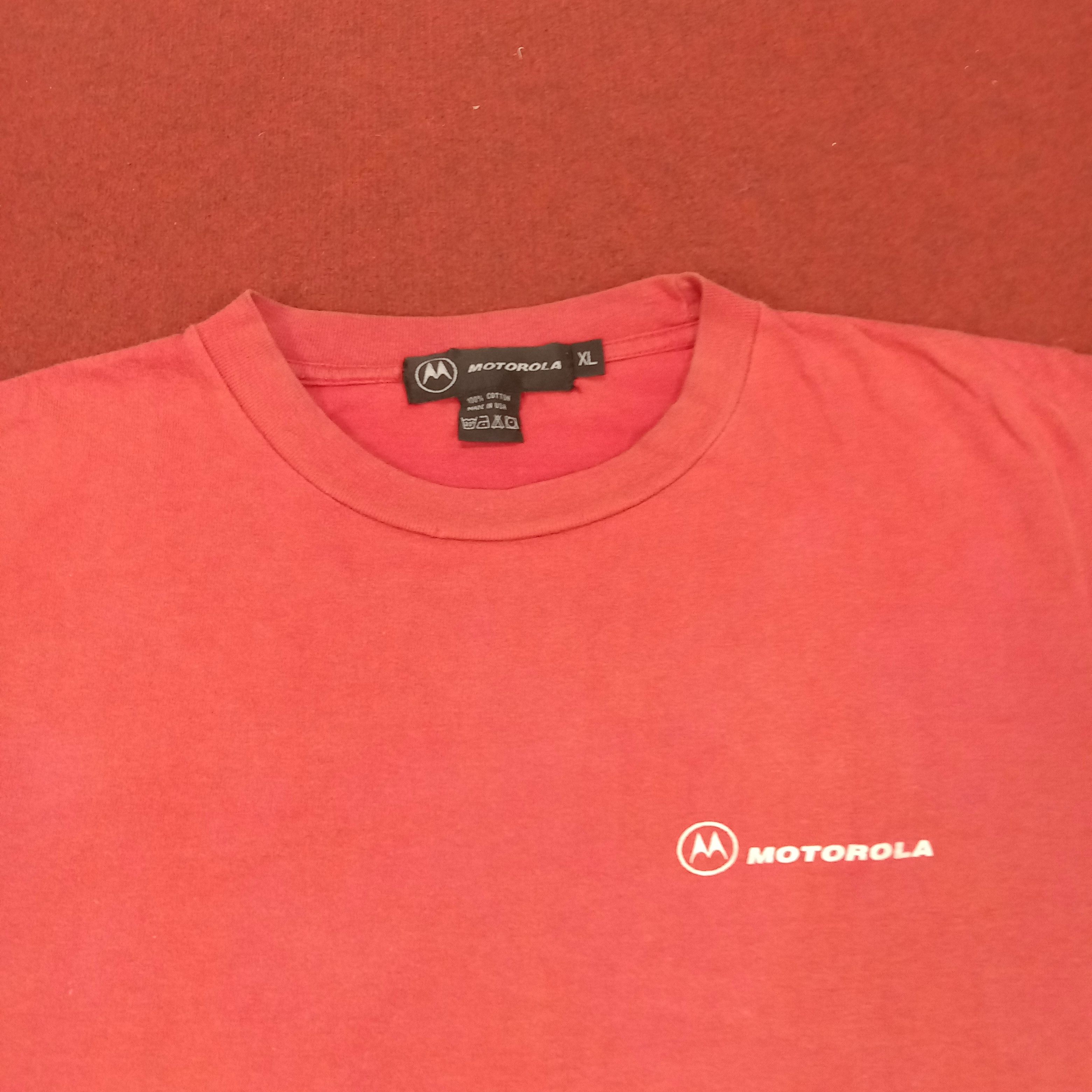 Motorola × Vintage Motorola Tshirt Streetwear Style Size US XL / EU 56 / 4 - 4 Thumbnail