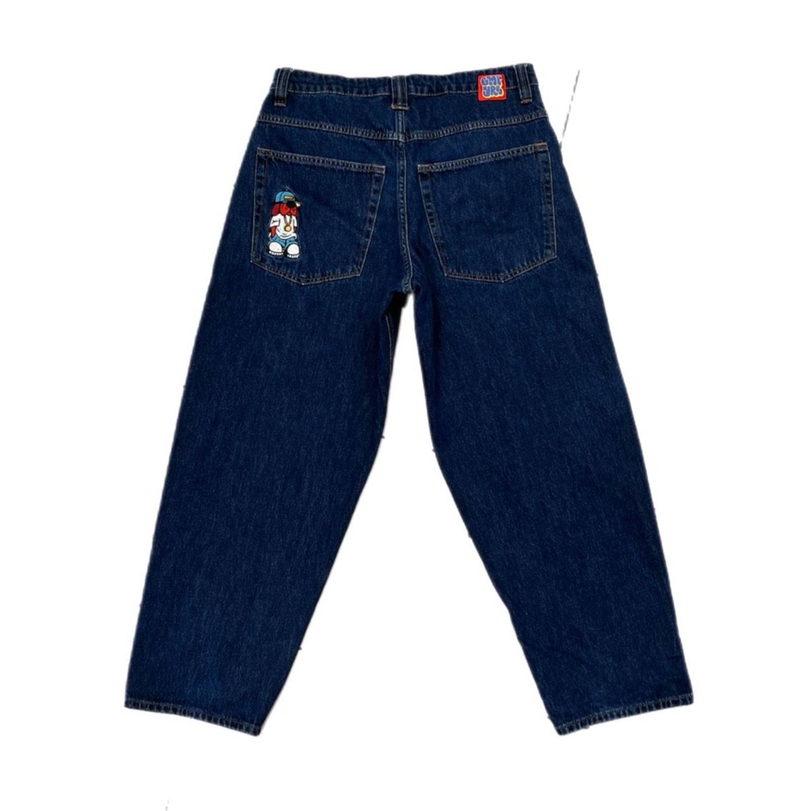 Empyre Empyre Baggy Skate Embroidered Jeans Size US 30 / EU 46 - 2 Thumbnail