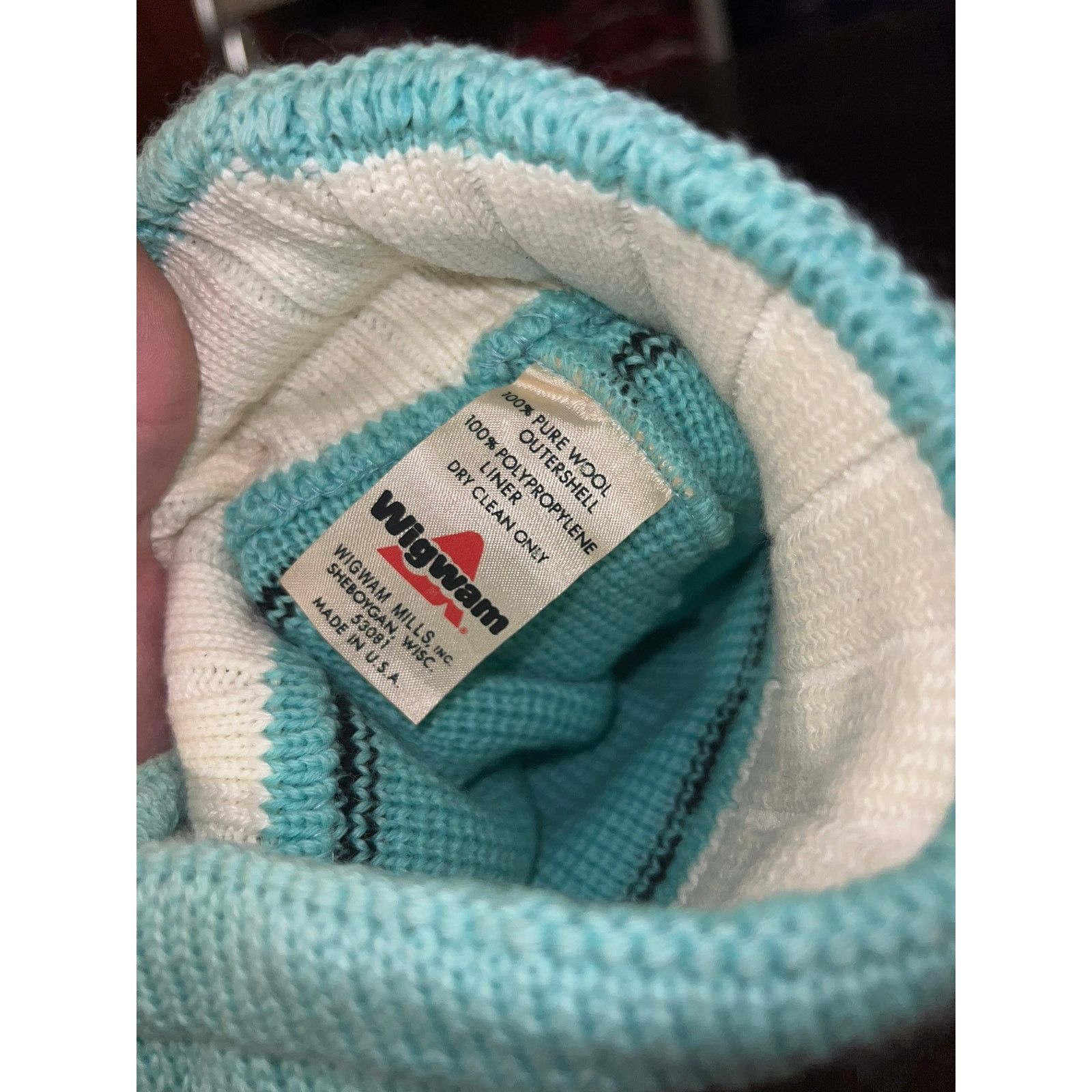 Vintage Vintage Wigwam Beanie Alpine Cap Wool Blue Headwear VTG NWT Size ONE SIZE - 7 Thumbnail