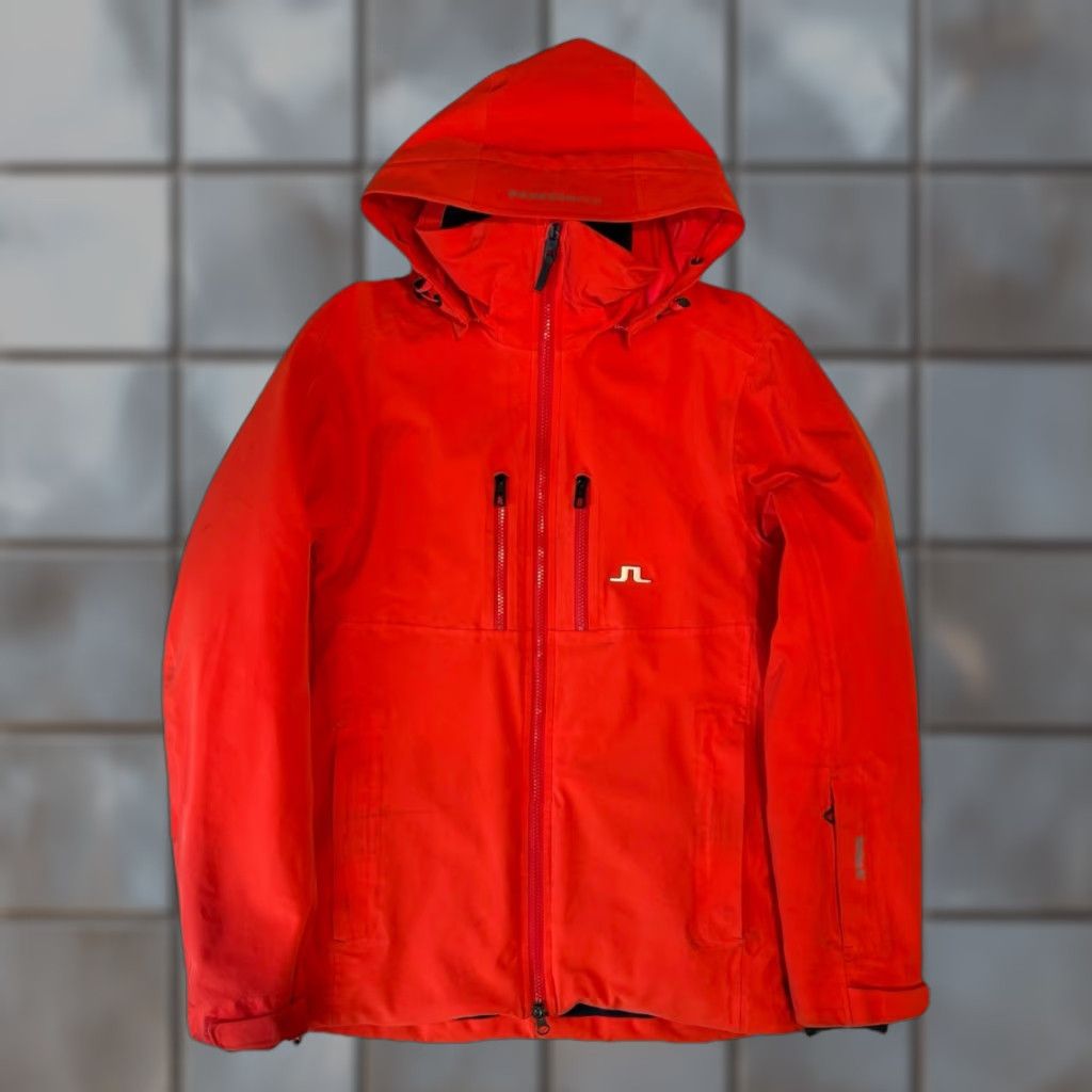 J.Lindeberg J Lindeberg Watson Ski Jacket Small Orange Full Zip Parka Winter Ski Snowboard Mens Size US S / EU 44-46 / 1 - 1 Thumbnail
