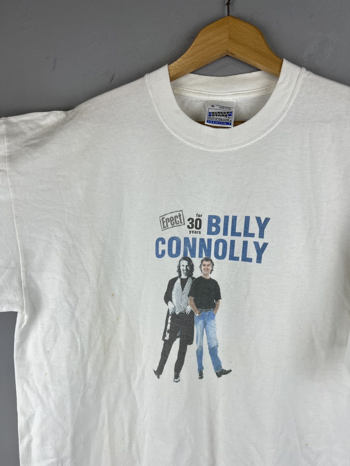 Band Tees × Vintage Vintage 90s Billy Connolly Live Tour PLAYBILL Size XL Size US XL / EU 56 / 4 - 5 Thumbnail