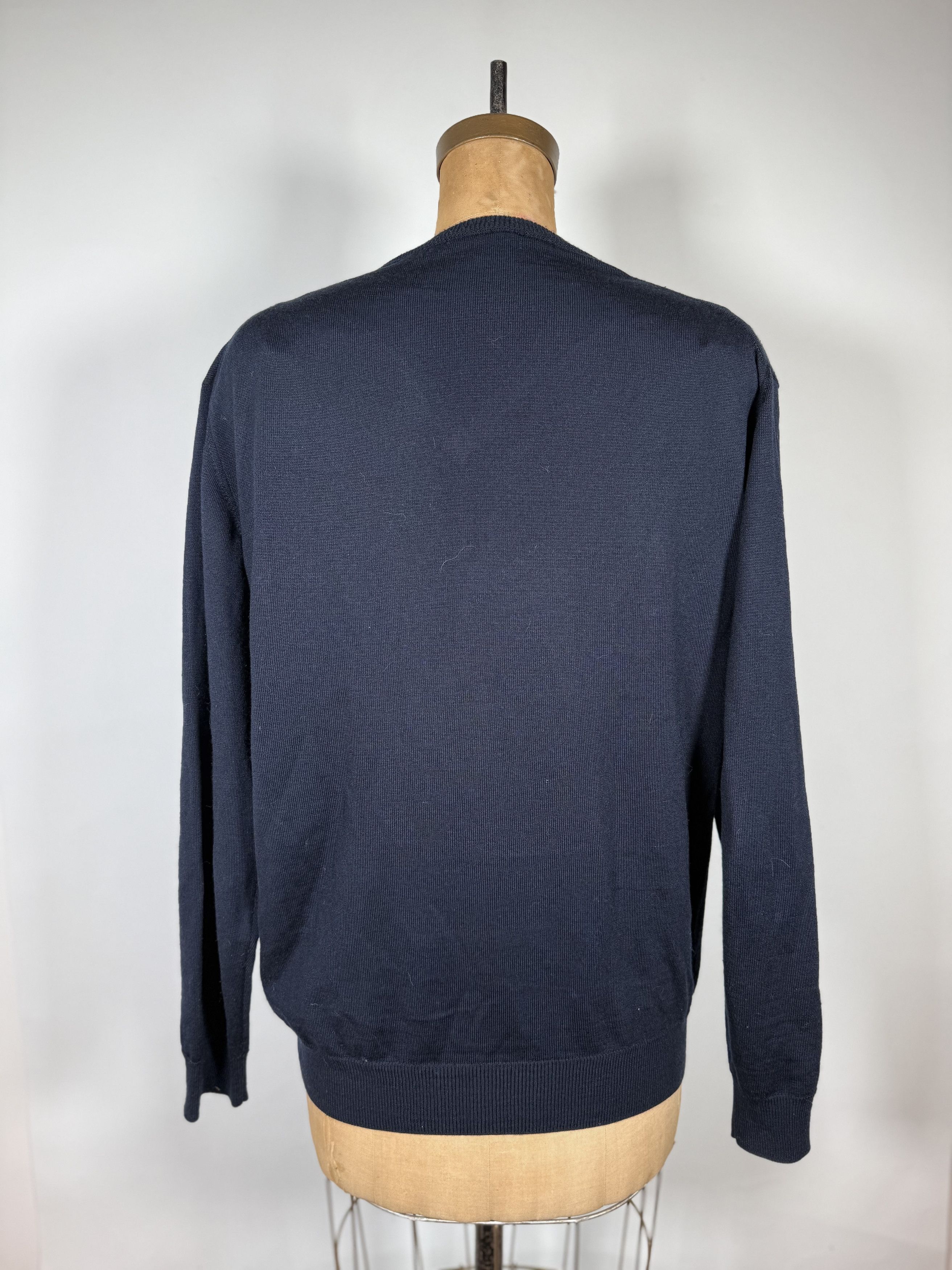 Valentino Vintage Valentino Merino Wool Sweater Size US XL / EU 56 / 4 - 2 Thumbnail