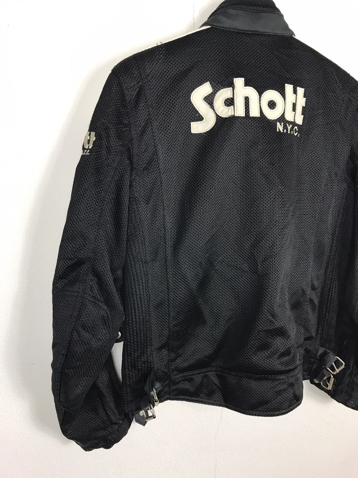 Schott × Vintage Vintage Schott N.Y.C. Riding Biker Motorsport Jacket Size US S / EU 44-46 / 1 - 11 Thumbnail