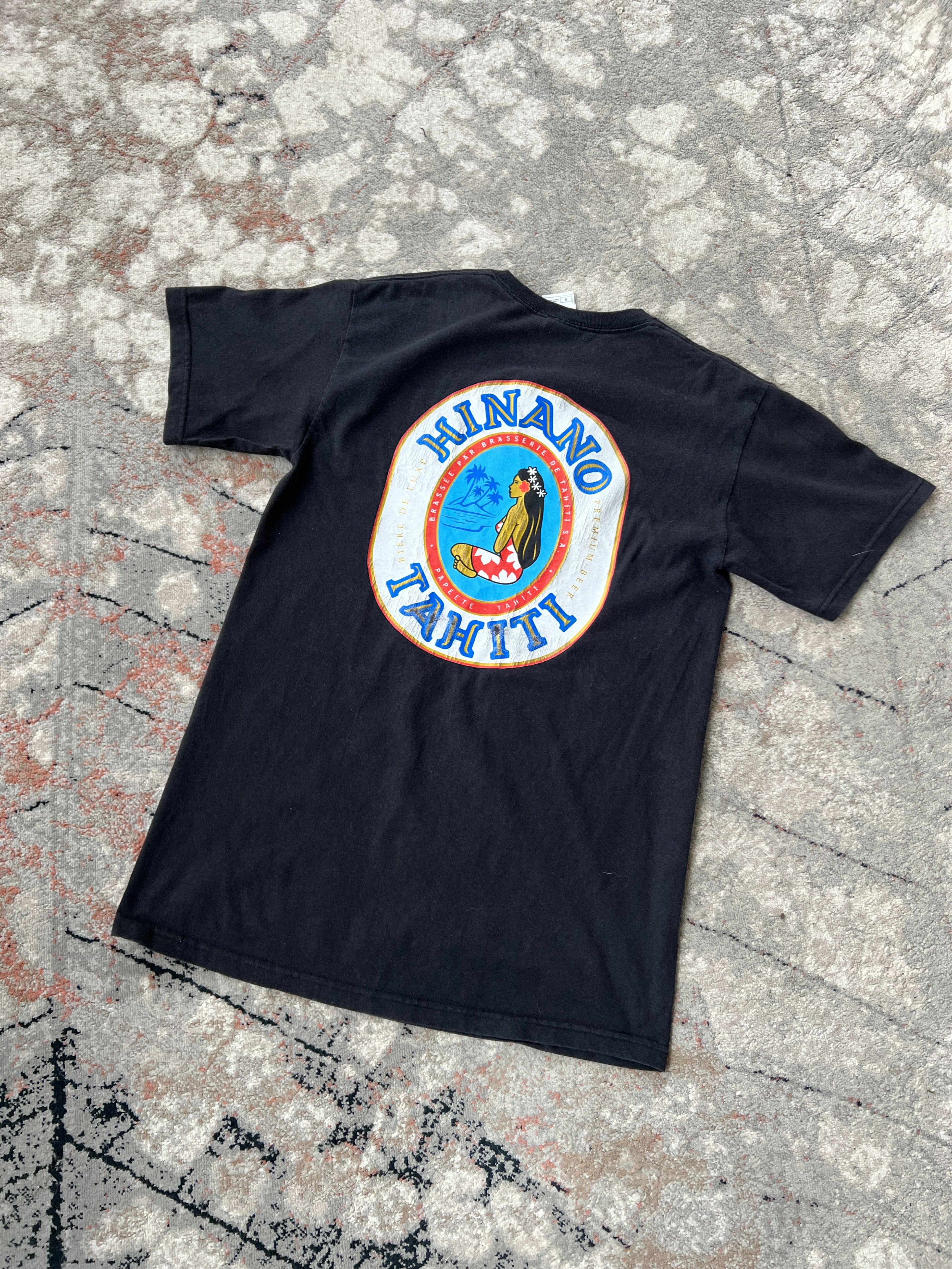 Fruit Of The Loom Hinano Tahiti Vintage Tee Size US M / EU 48-50 / 2 - 1 Thumbnail