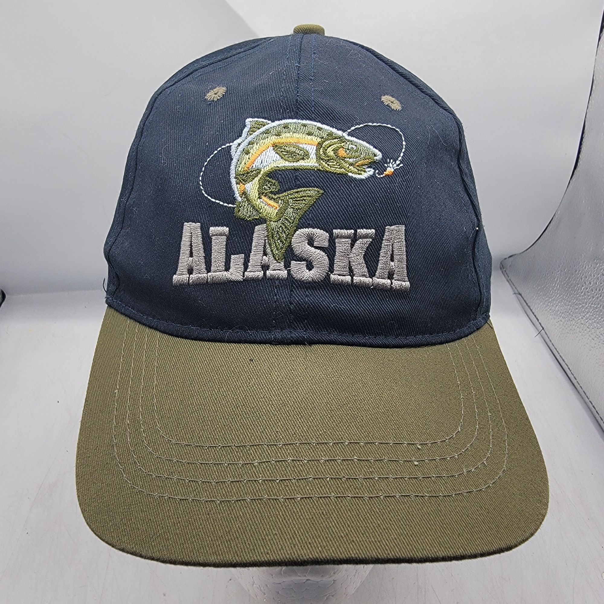 Other Alaska Fly Fishing Hat Cap Outdoors Casual Hiking Camping Ad Size ONE SIZE - 1 Thumbnail
