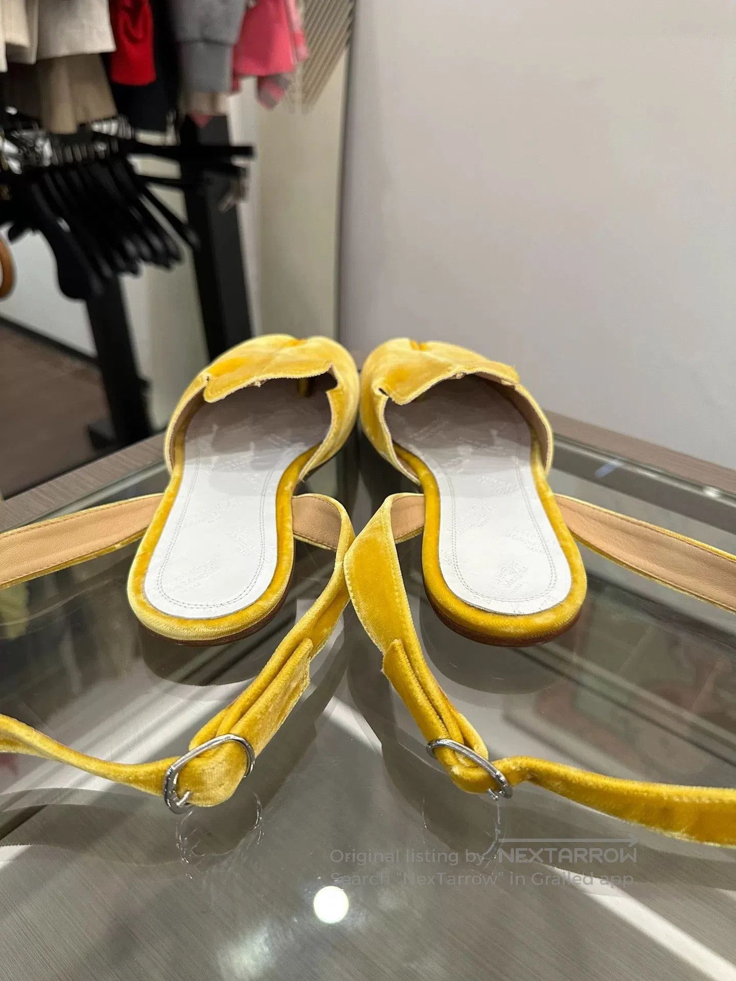 Maison Margiela Maison Margiela Yellow Velvet Split. Size US 8 / IT 38 - 5 Thumbnail