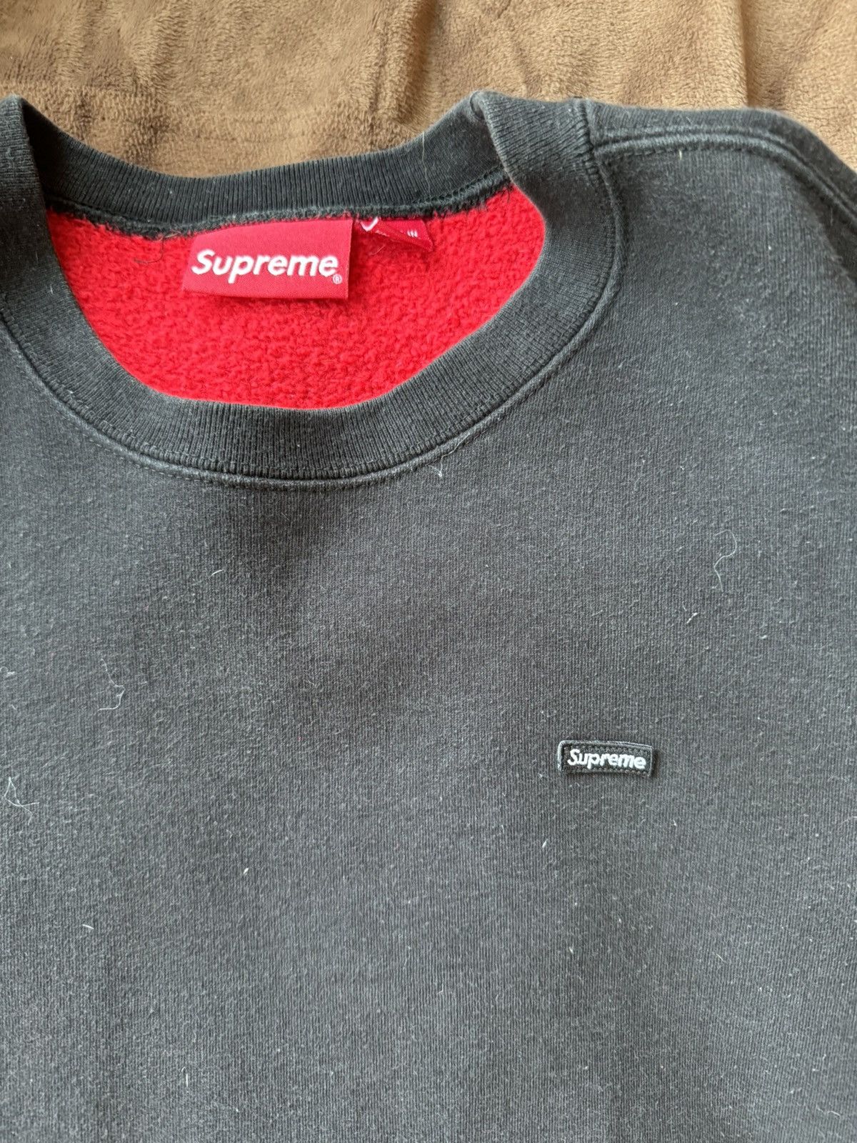 Supreme Black Supreme Sweater Small Box Logo Size US M / EU 48-50 / 2 - 1 Thumbnail