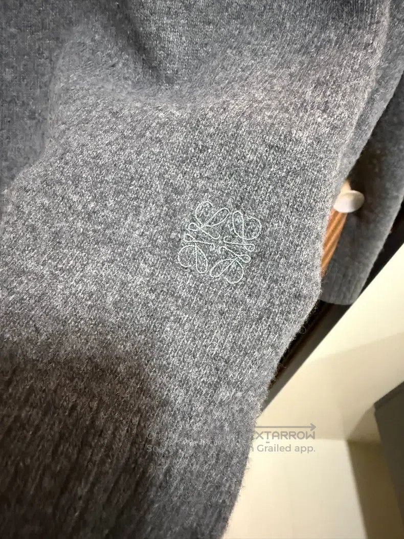 Loewe Loewe Gray wool sweater Size L / US 10 / IT 46 - 4 Thumbnail