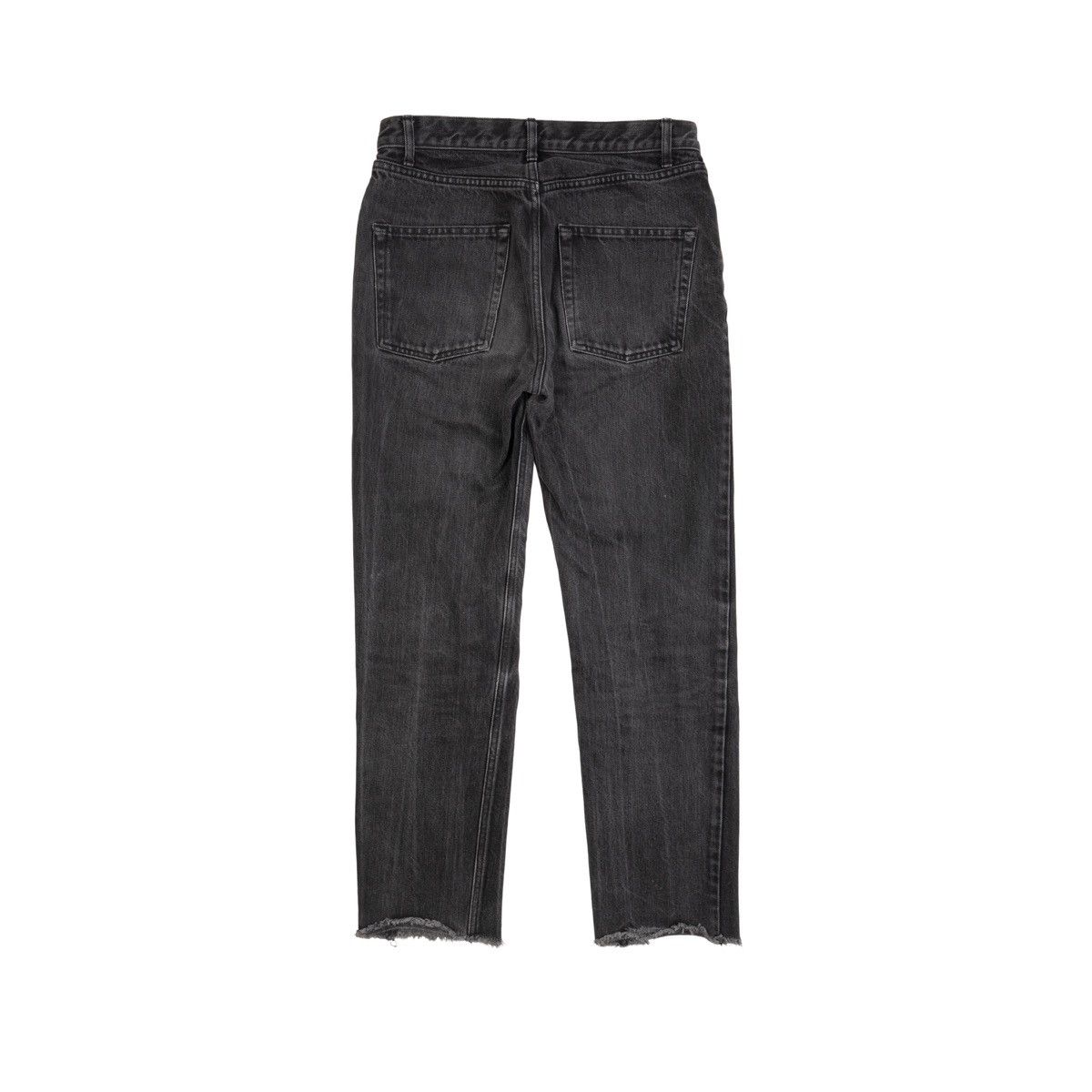 Celine Celine High Waisted Black Washed Jeans Size 25" / US 0 / IT 36 - 2 Thumbnail