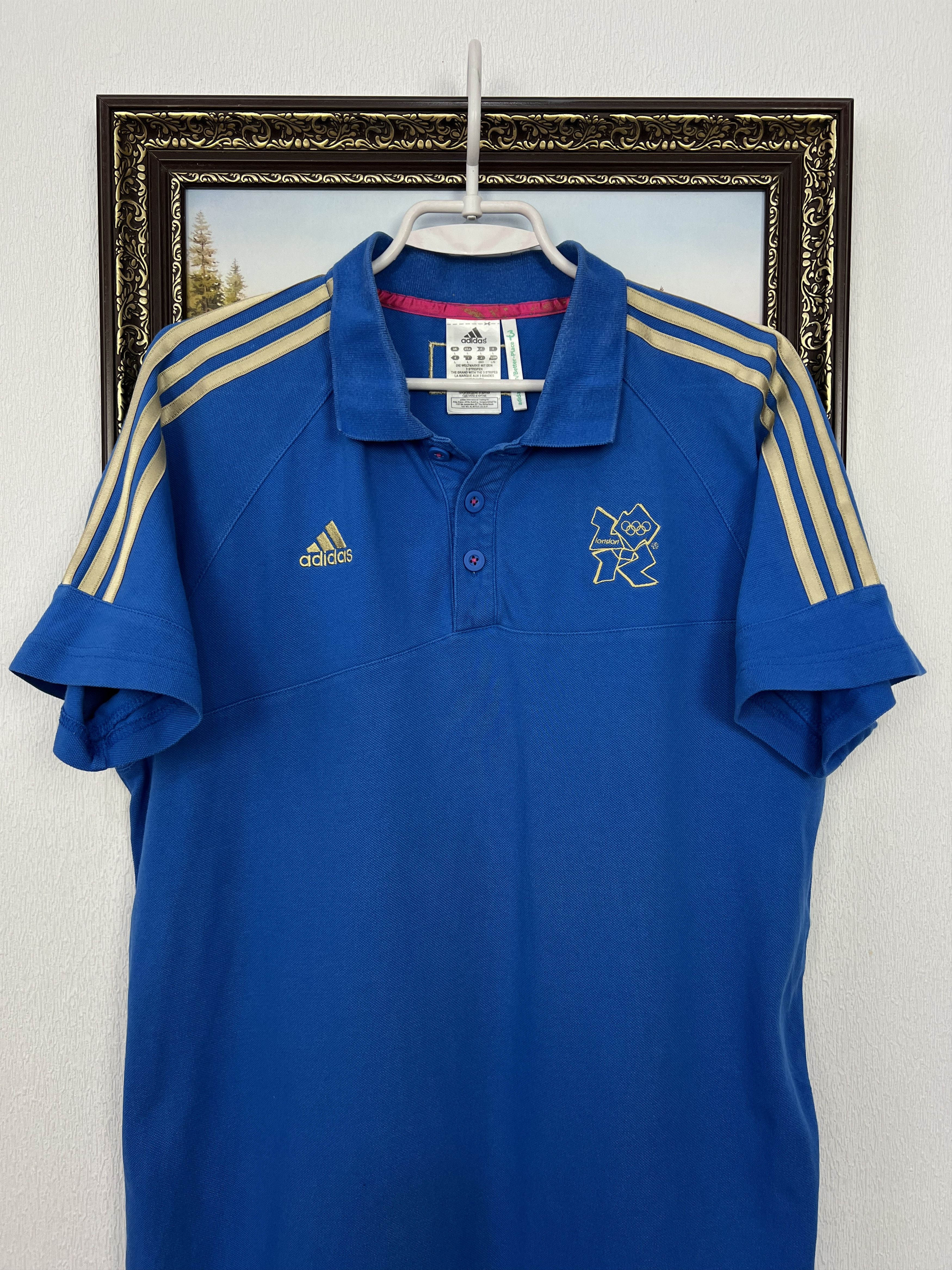 Adidas Great Britain London Olympics National Team Shirt Jersey Size US L / EU 52-54 / 3 - 2 Thumbnail