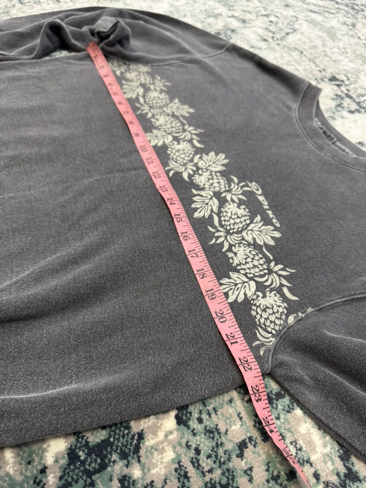 Vintage DISTRESSED SUN FADED DESTROYED PIKO SWEATSHIRT Size US M / EU 48-50 / 2 - 4 Thumbnail