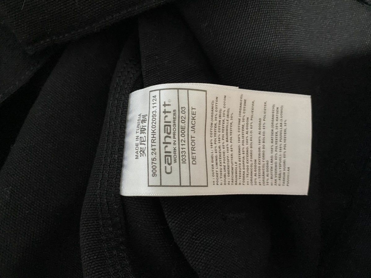 Carhartt Wip Open Store Jakarta Detroit Jacket, M, black,