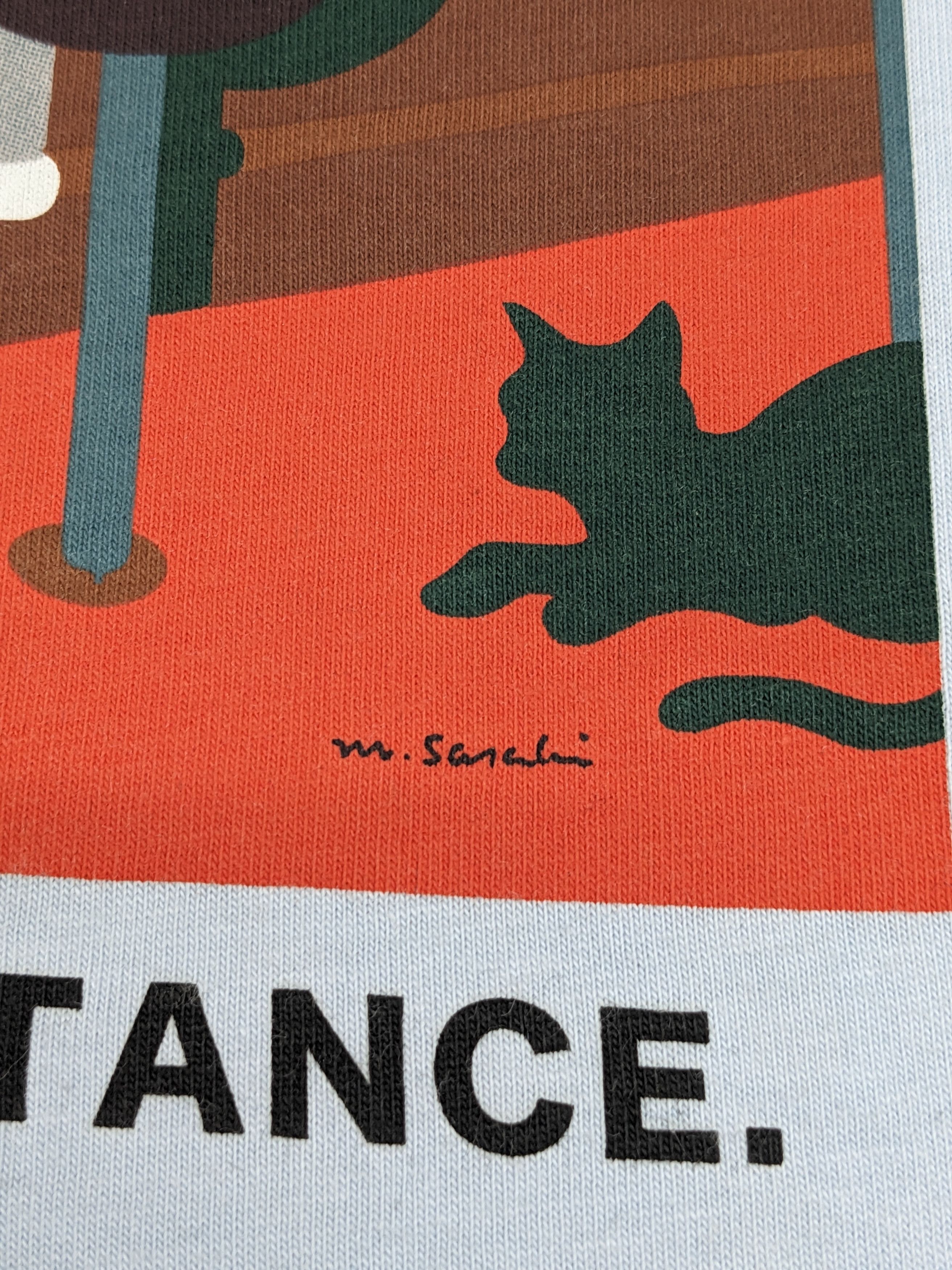 Japanese Brand JAPANESE BRAND X HARUKI MURAKAMI X ART TSHIRT Size US S / EU 44-46 / 1 - 9 Thumbnail