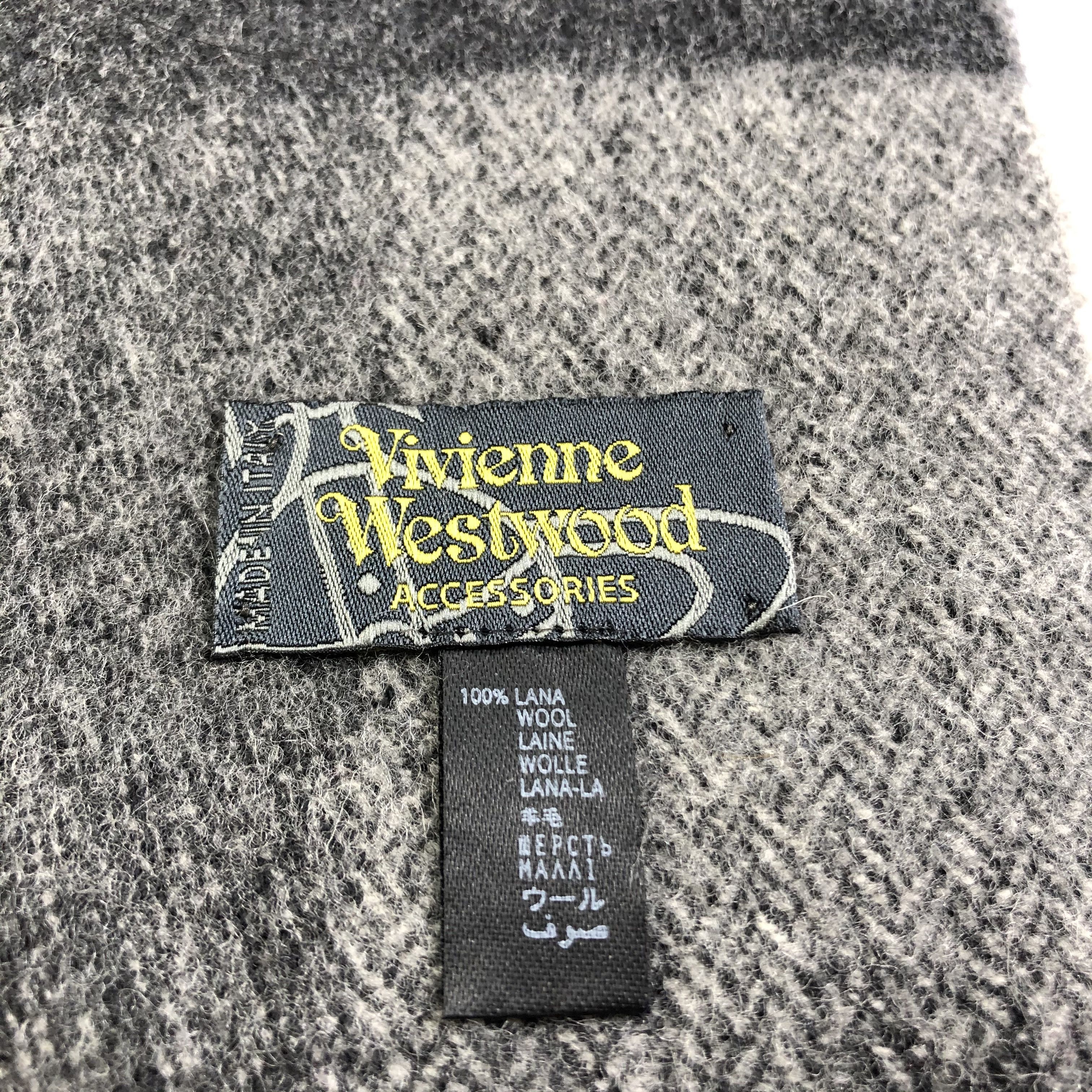 Vivienne Westwood Vivienne Westwood Spell Out Scarf Muffler Neckwear V2387 Size ONE SIZE - 6 Thumbnail