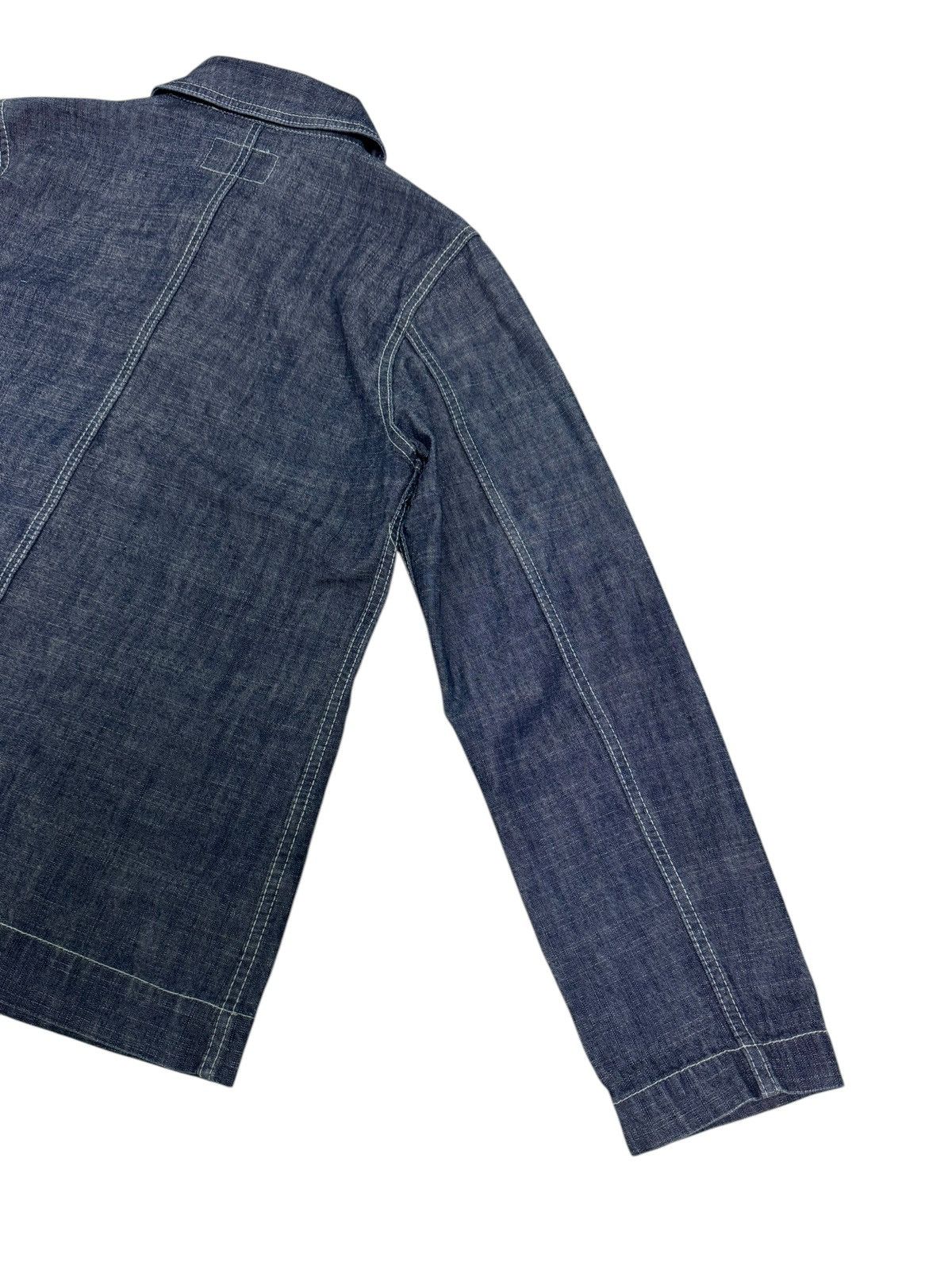 Japanese Brand Japanese Brand Usn Naval Houston Denim Jacket Size US S / EU 44-46 / 1 - 5 Thumbnail