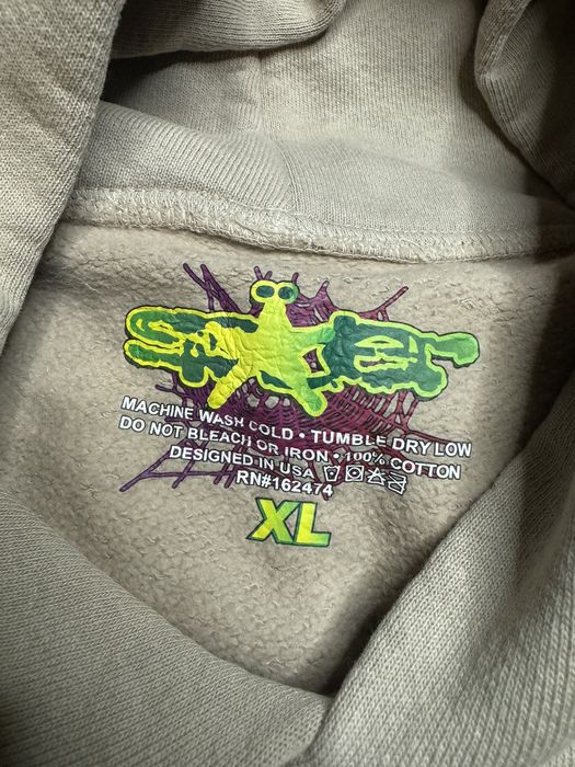 Spider Worldwide Spider Sp5der Worldwide Sand Beluga Hoodie | Grailed