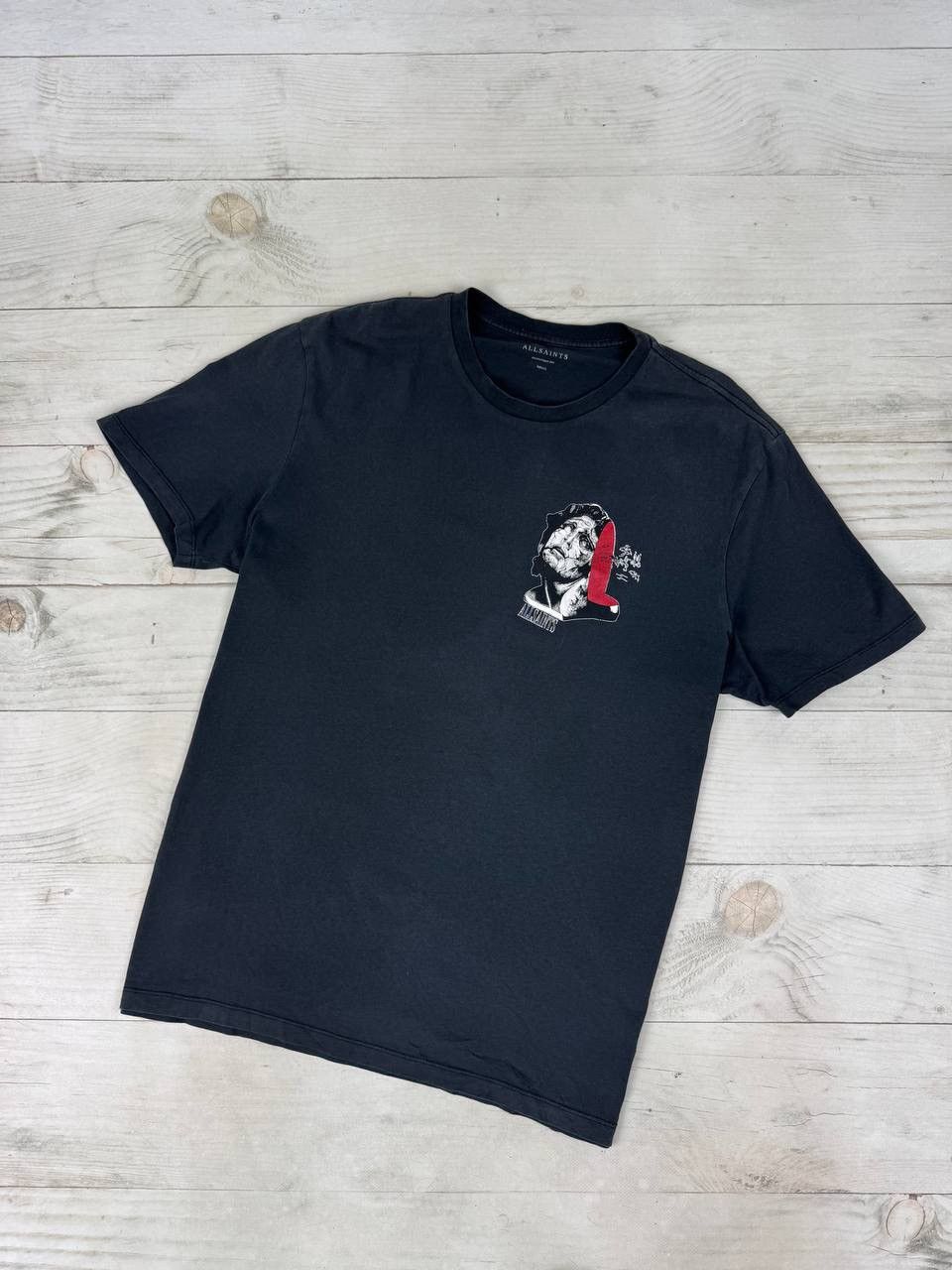 Allsaints Allsaints Cracked Crew T-Shirt Size US S / EU 44-46 / 1 - 2 Thumbnail