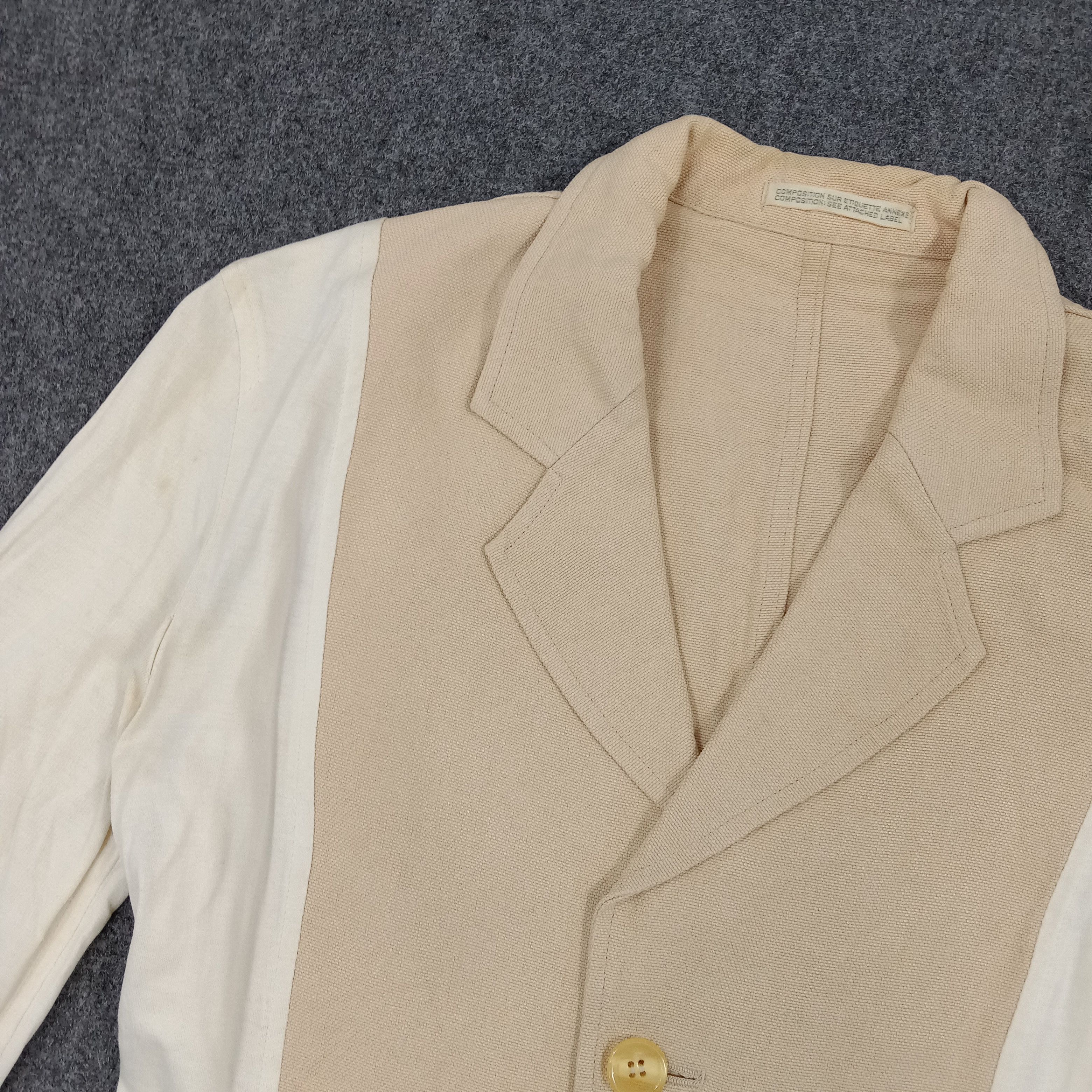 Japanese Brand × Vintage × Yohji Yamamoto Yohji Yamamoto Japanese Designer Blazer Jacket Size XS / US 0-2 / IT 36-38 - 2 Thumbnail