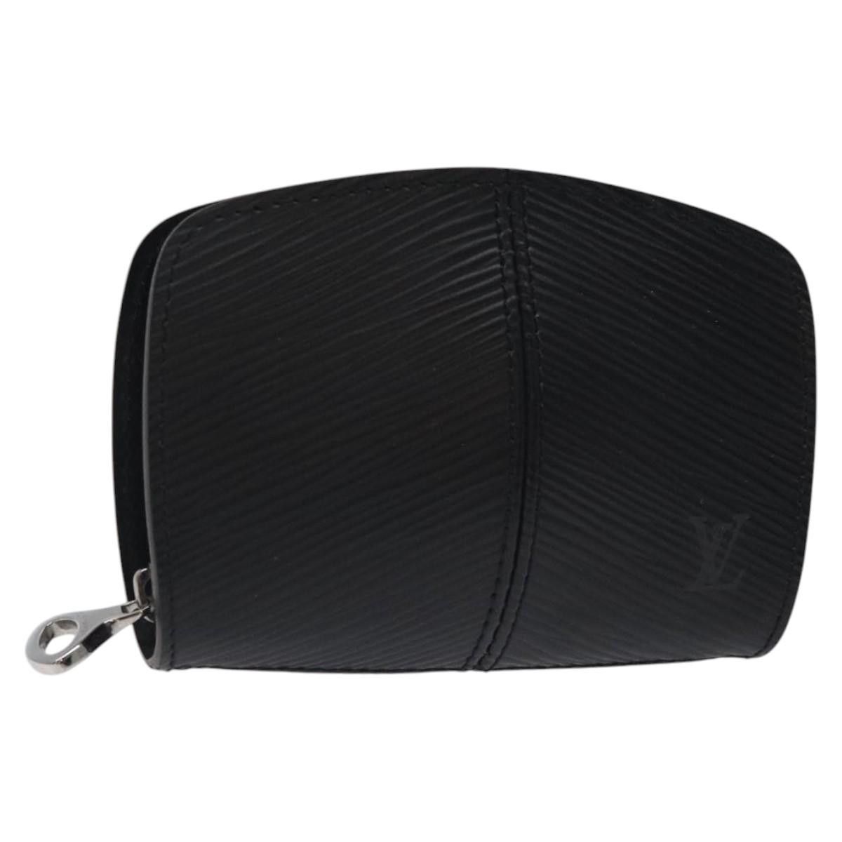 Louis Vuitton Epi Porte Monnaie Z Coin Purse Black M63682 Lv Auth Ba903, Women's