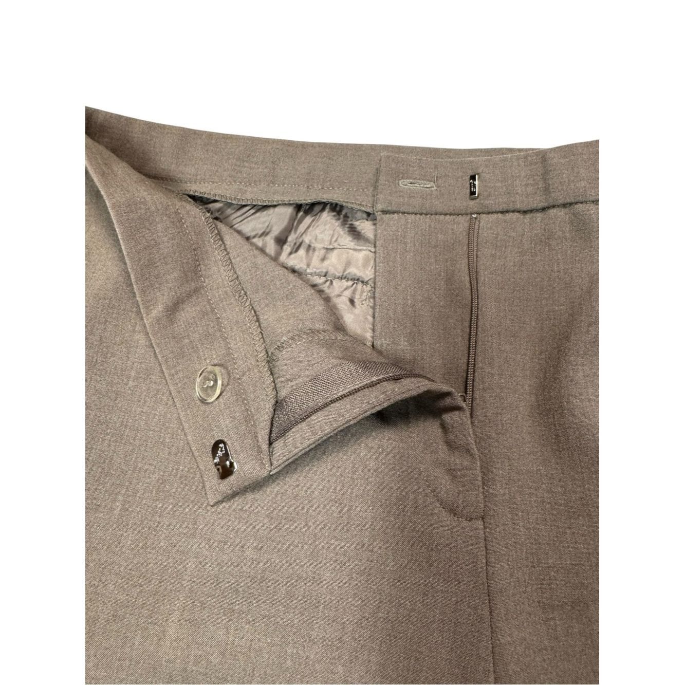 Other Sag Harbor Cropped Wide Leg Pants in Taupe Size 16 Petite Size 38" / US 16 / IT 52 - 5 Thumbnail