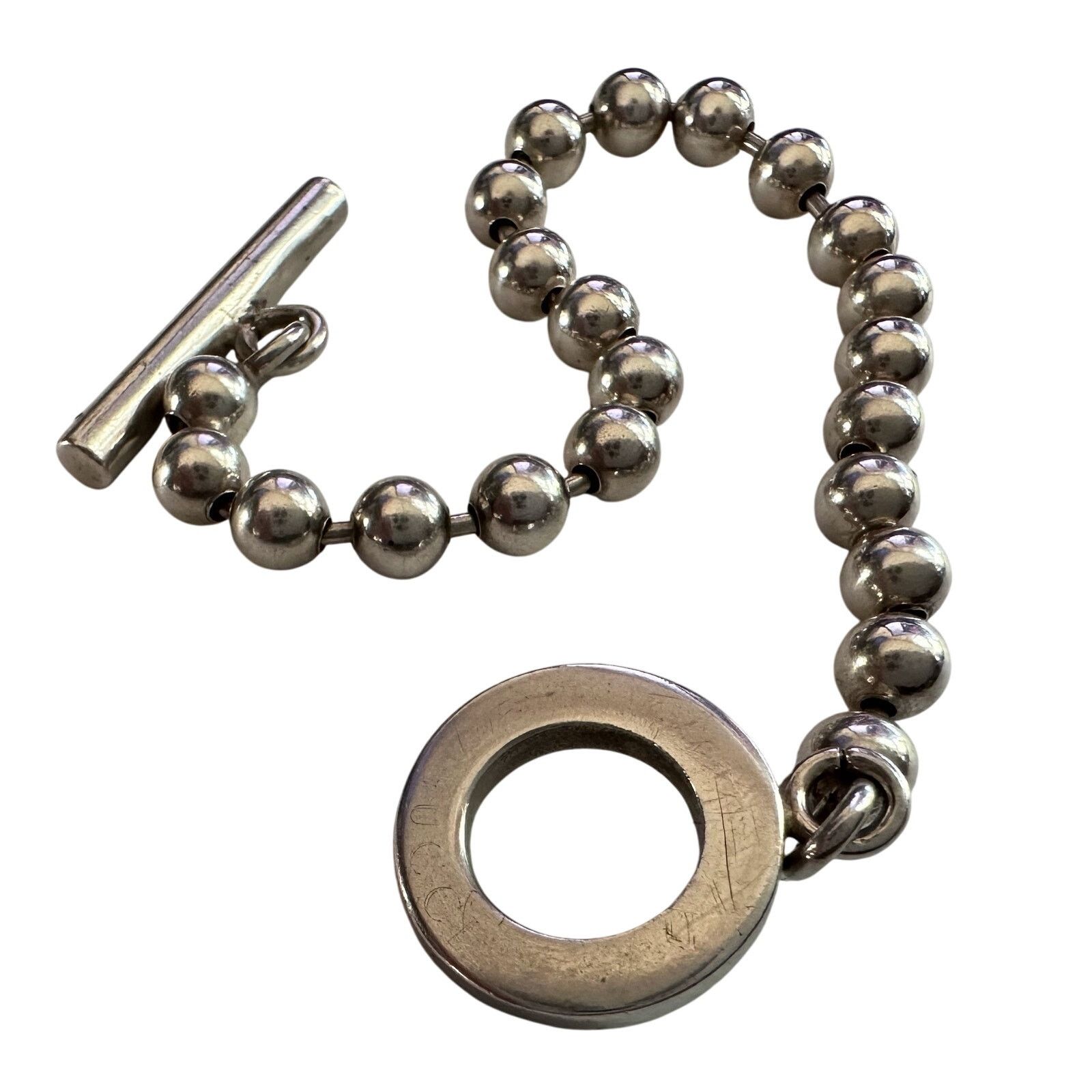 Gucci Gucci Sterling Silver Ball Chain Bracelet Size ONE SIZE - 12 Thumbnail