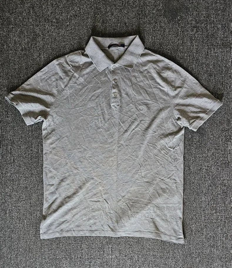 Louis Vuitton Louis Vuitton Men's Gray Short Sleeve Polo. Size US XL / EU 56 / 4 - 1 Thumbnail