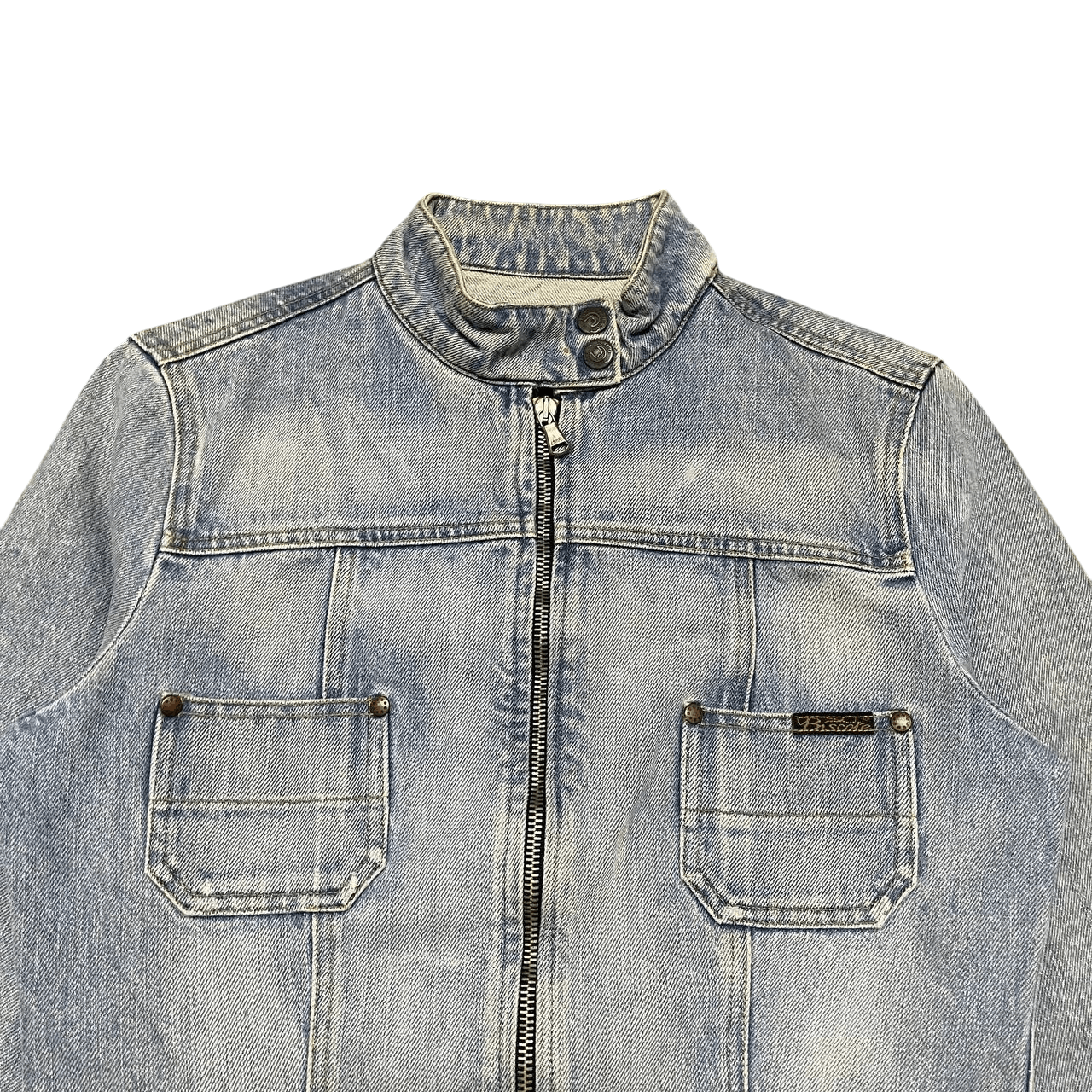 Vintage Vintage Biscote Bogest Denim Jacket Size M / US 6-8 / IT 42-44 - 2 Thumbnail