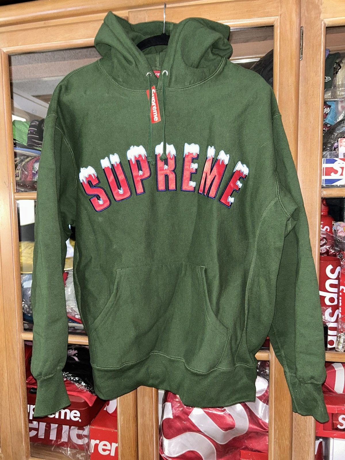 Supreme Supreme Icy Arc Hooded Sweatshirt FW20 size Medium NEW NWT Size US M / EU 48-50 / 2 - 1 Thumbnail
