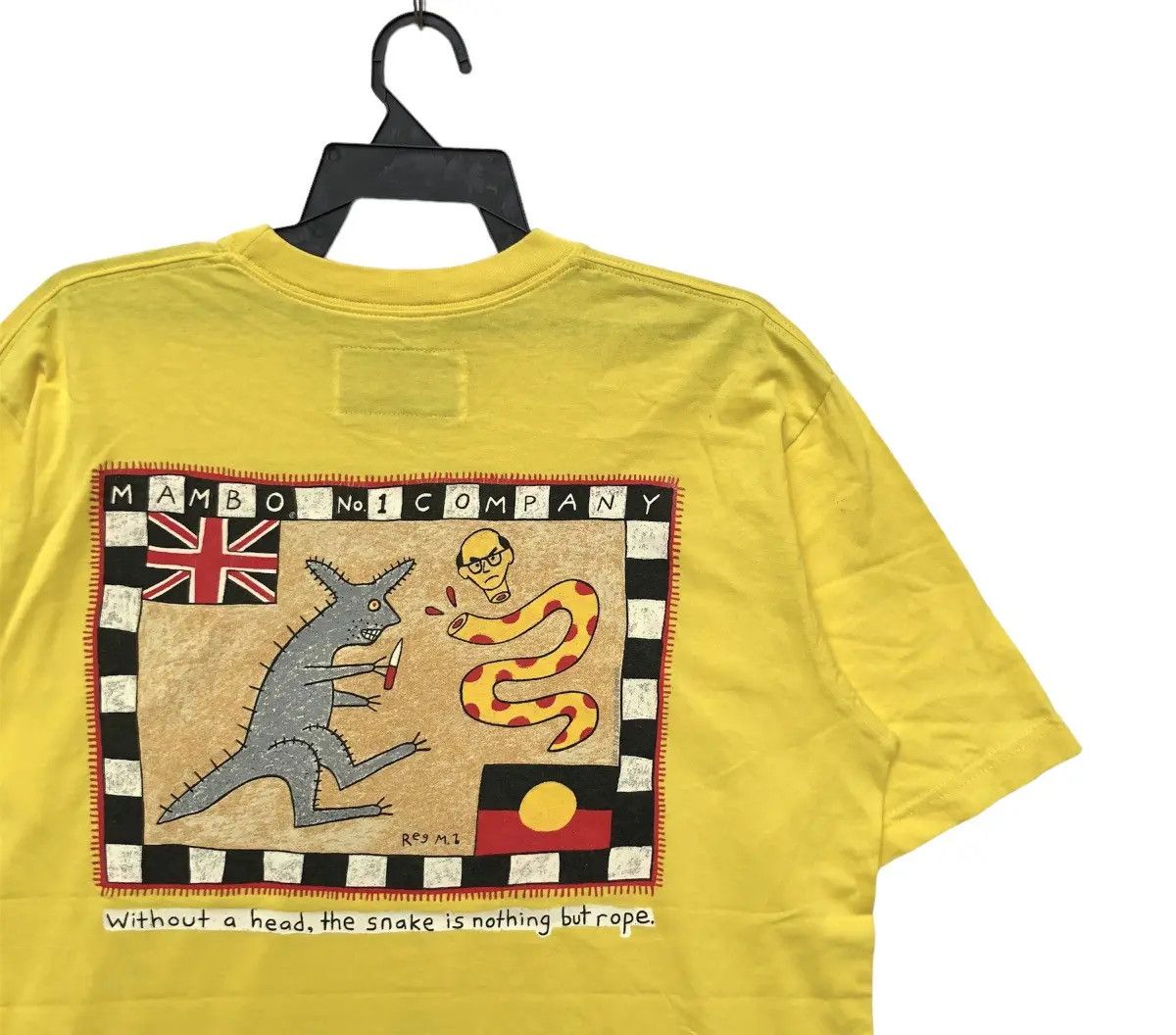 Mambo Vintage 2001 Mambo Big Logo T-shirt | Reg Mombassa | M Size US M / EU 48-50 / 2 - 3 Thumbnail
