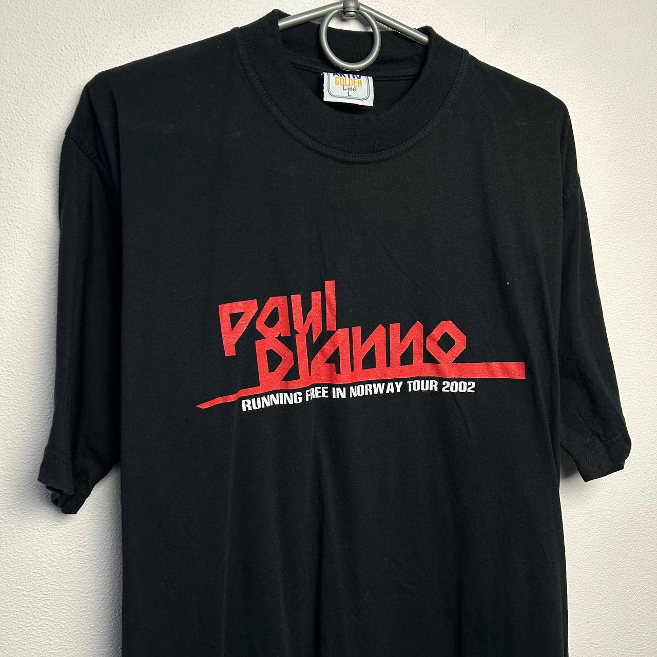 Band Tees Vintage Paul Dianno Iron Maiden 2002 tour rock band tee Size US L / EU 52-54 / 3 - 2 Thumbnail