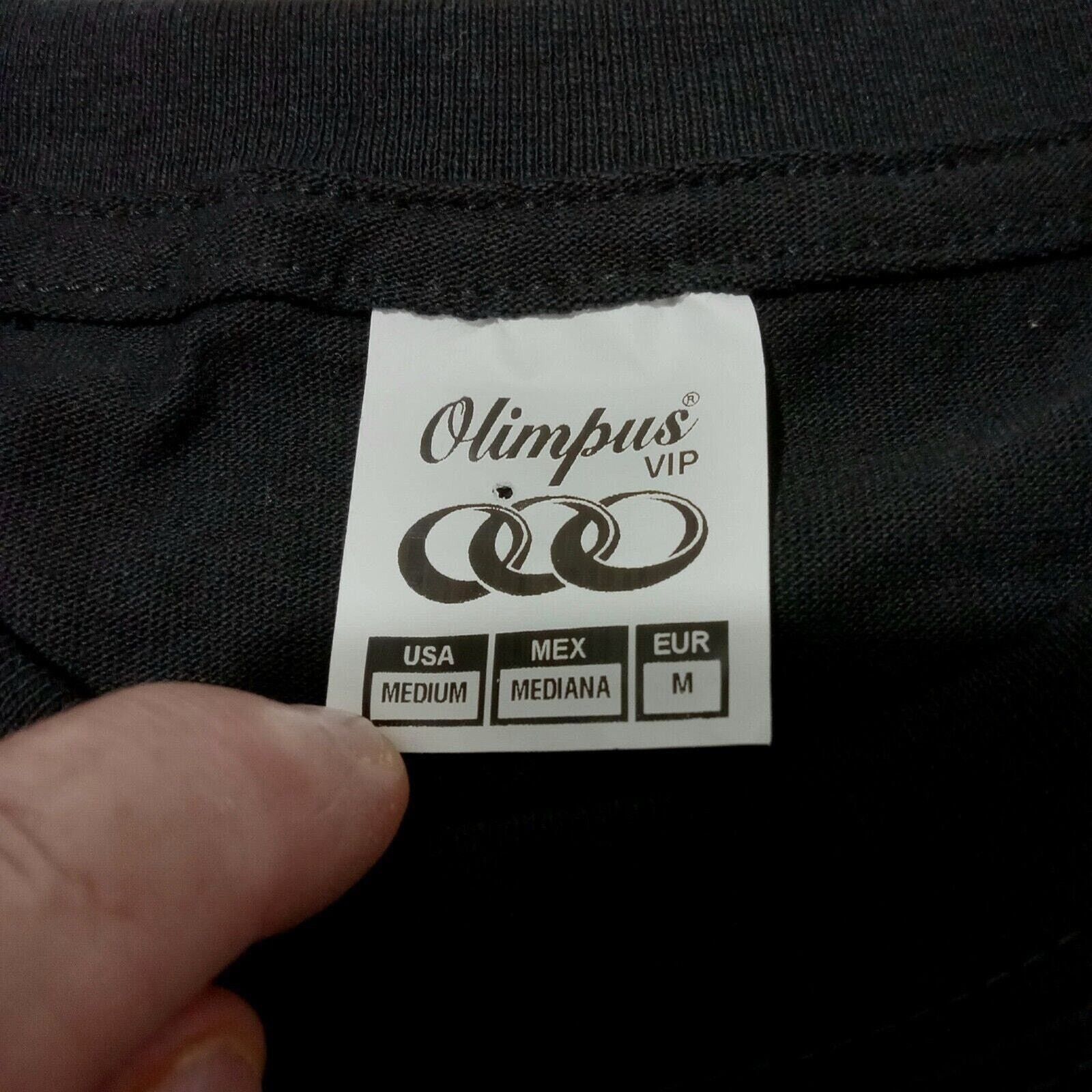 & Other Stories Olimpus T-Shirt M Mens Mazatlan Mexico Lion Black Puff Paint Size US M / EU 48-50 / 2 - 6 Thumbnail