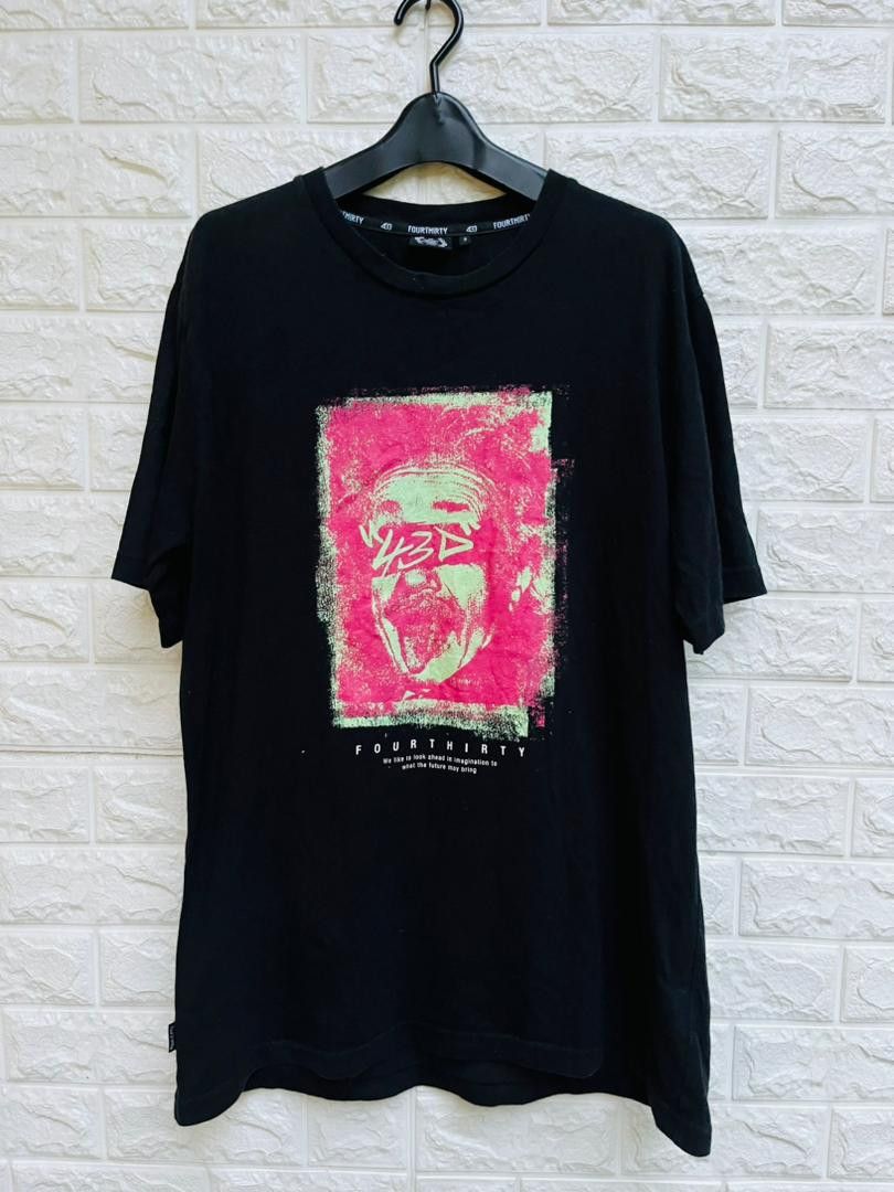 Japanese Brand × Vintage Vintage Fourthirty Albert Einstein Designer Fashion Style Size US L / EU 52-54 / 3 - 1 Thumbnail