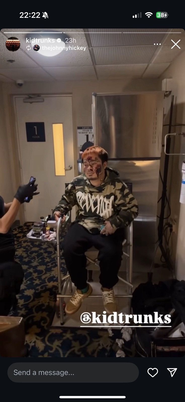 Revenge Camo ‘Kill’ Hoodie Size US L / EU 52-54 / 3 - 8 Thumbnail