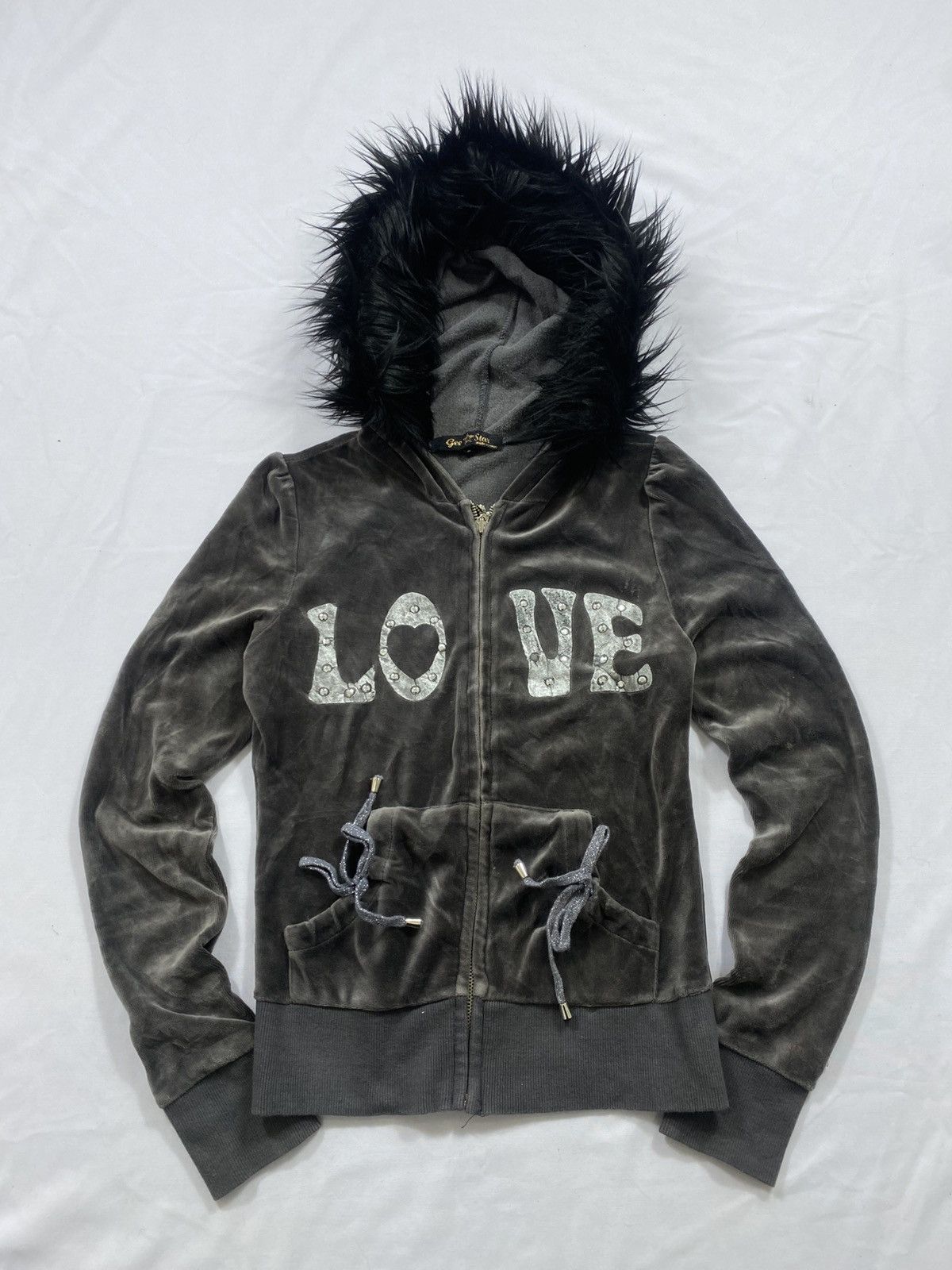 If Six Was Nine Sick Faux Fur velvet zip Hoodie Love Size US S / EU 44-46 / 1 - 1 Thumbnail