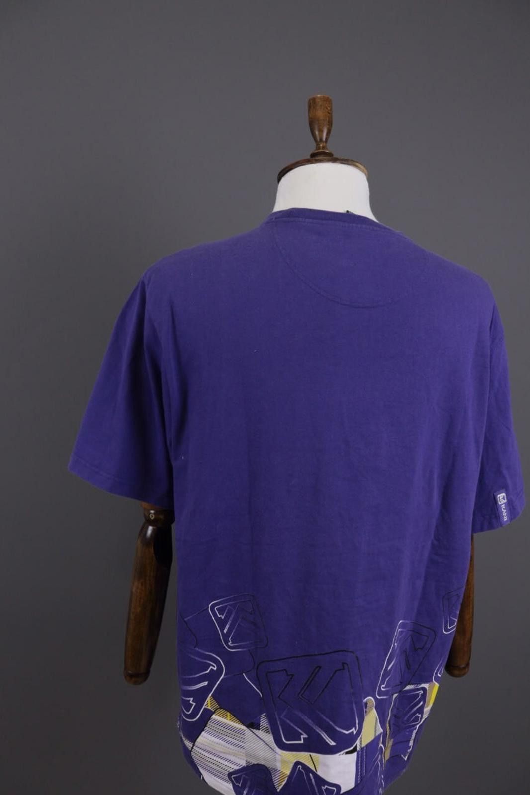 Karl Kani Karl Kani Purple Embroidered Summer Big T-shirt Size S Size US S / EU 44-46 / 1 - 12 Thumbnail