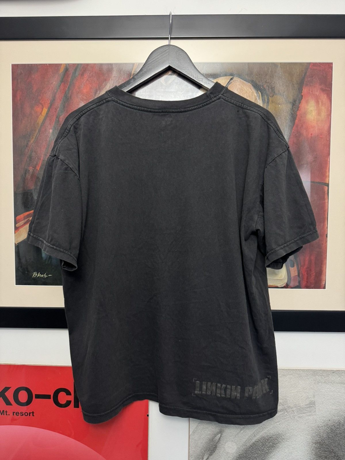 Band Tees Vintage Linkin Park Anime Print Rock Band Y2k Streetwear Size US L / EU 52-54 / 3 - 3 Thumbnail
