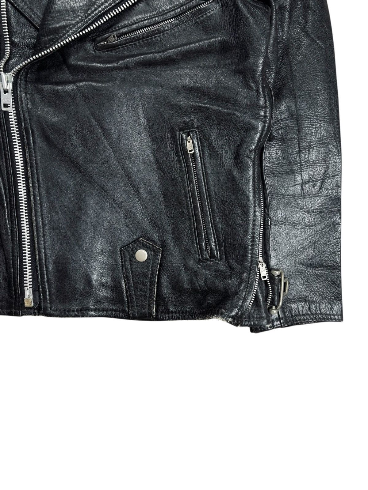 Kadoya 1980s Kadoya - Archive Biker Leather Jacket Size US M / EU 48-50 / 2 - 6 Thumbnail