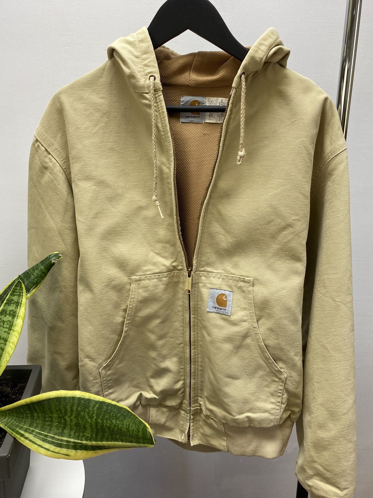 Carhartt × Vintage Y2K Carhartt Hooded Jacket / Coat - Hype Vintage Size US L / EU 52-54 / 3 - 5 Thumbnail