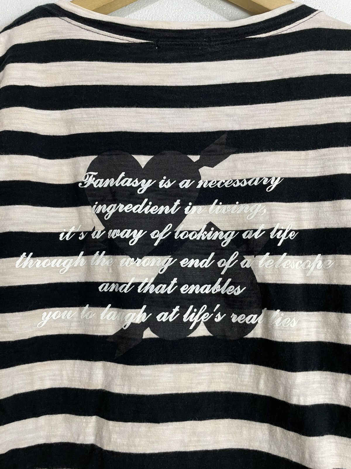 If Six Was Nine Japanese Gothic Double Layer LongSleeve striped Style Size L / US 10 / IT 46 - 5 Thumbnail