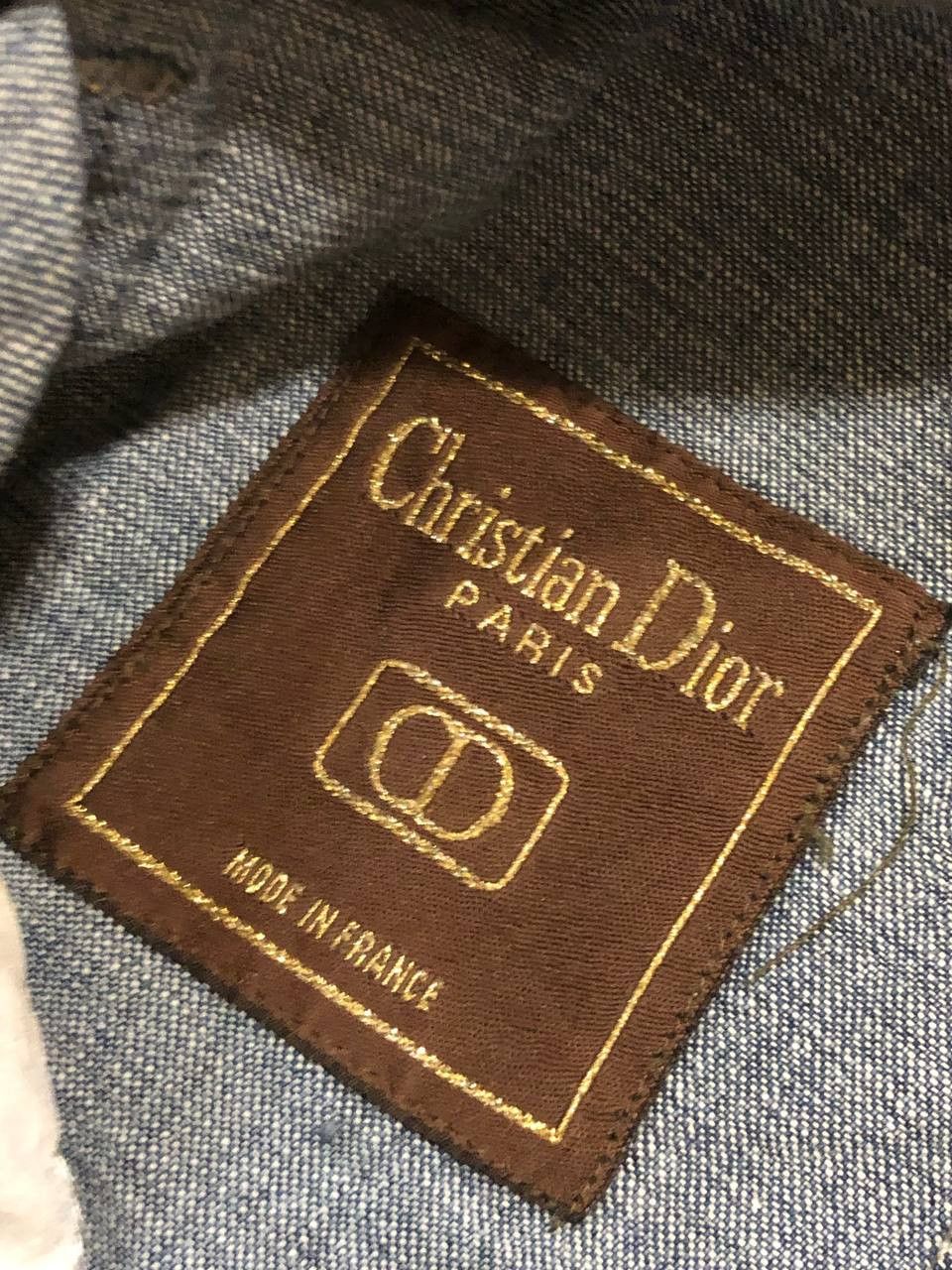Dior blue jeans Christian Dior crazy Y2K luxury vintage size 30 Size 30" / US 8 / IT 44 - 3 Thumbnail