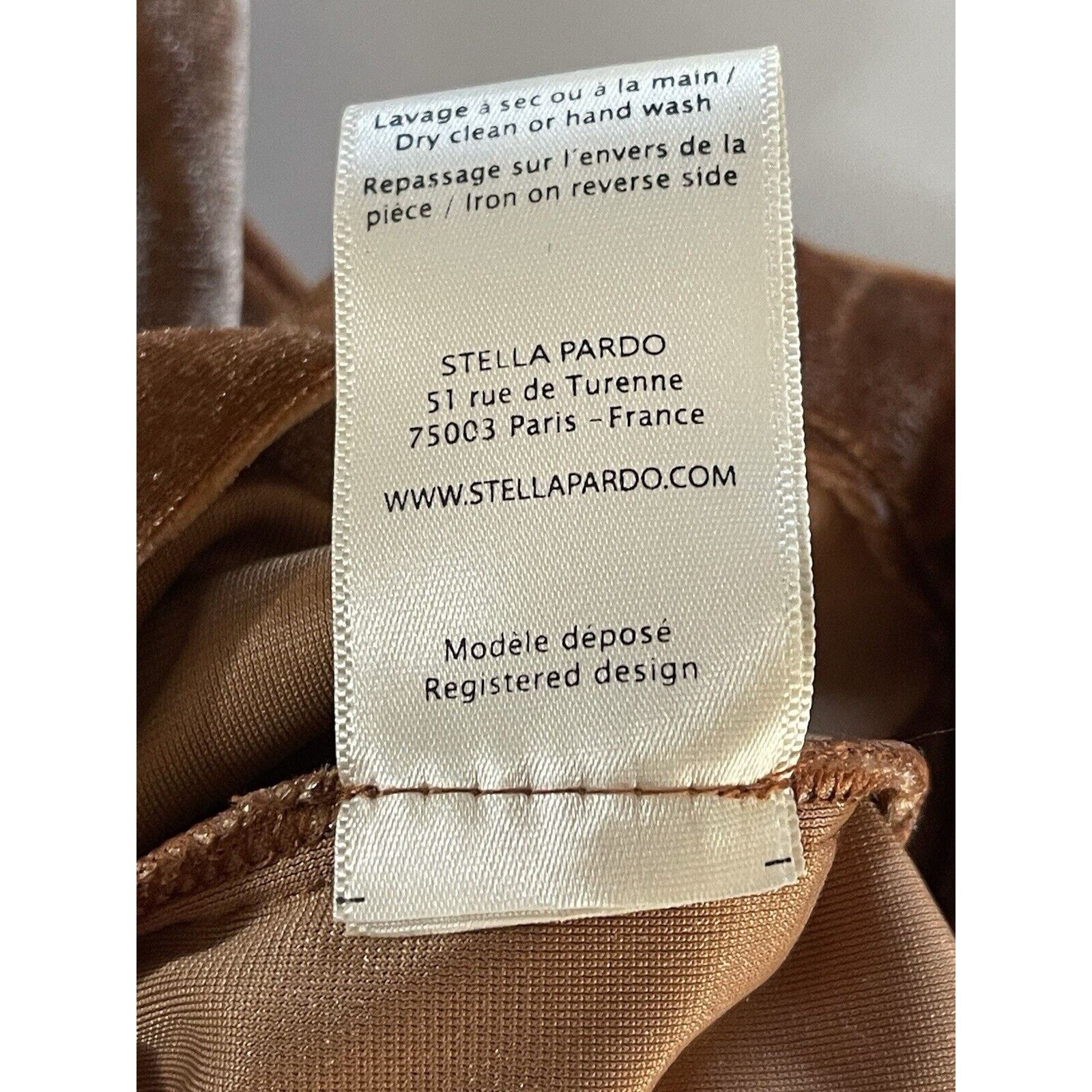 Other Stella Pardo High Waist Wide Leg Velour Camel Velour Small Size 27" / US 4 / IT 40 - 13 Thumbnail