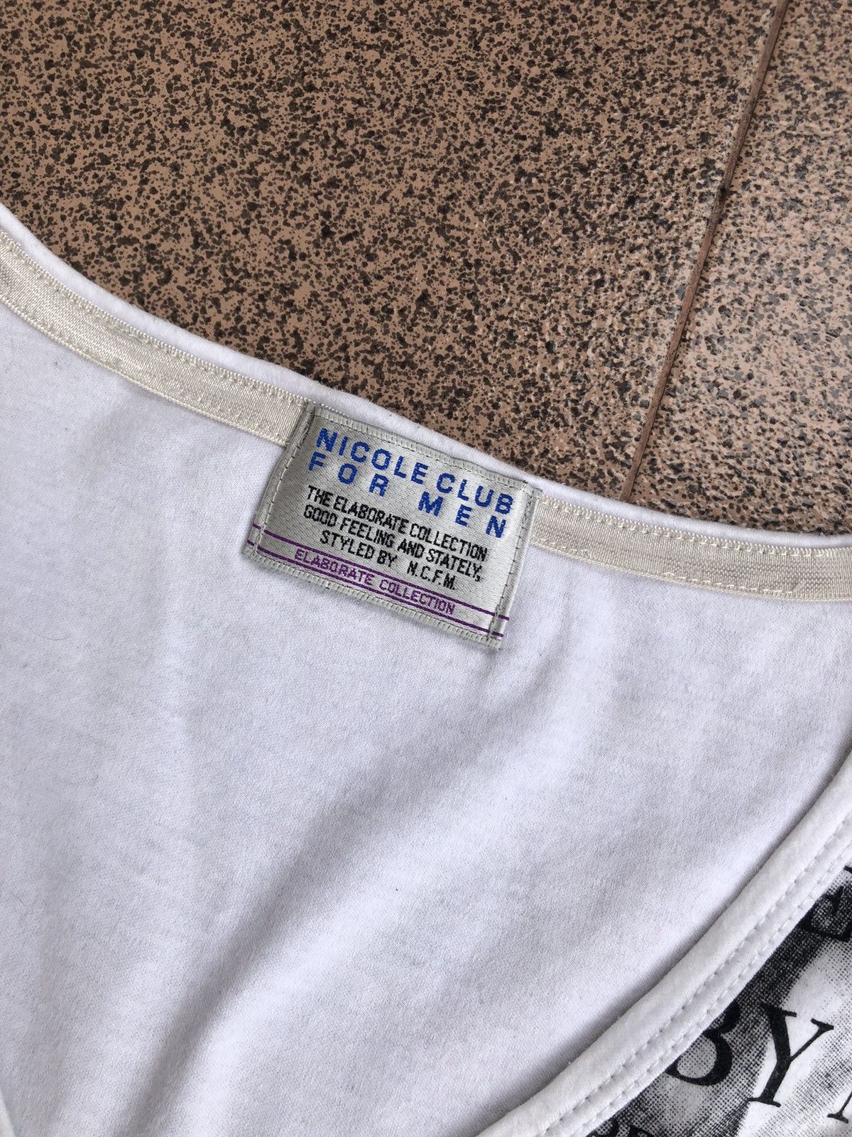 Nicole Club 2000s Poem Words Nicole Club For Men Longsleeve vkei style Size US M / EU 48-50 / 2 - 11 Thumbnail