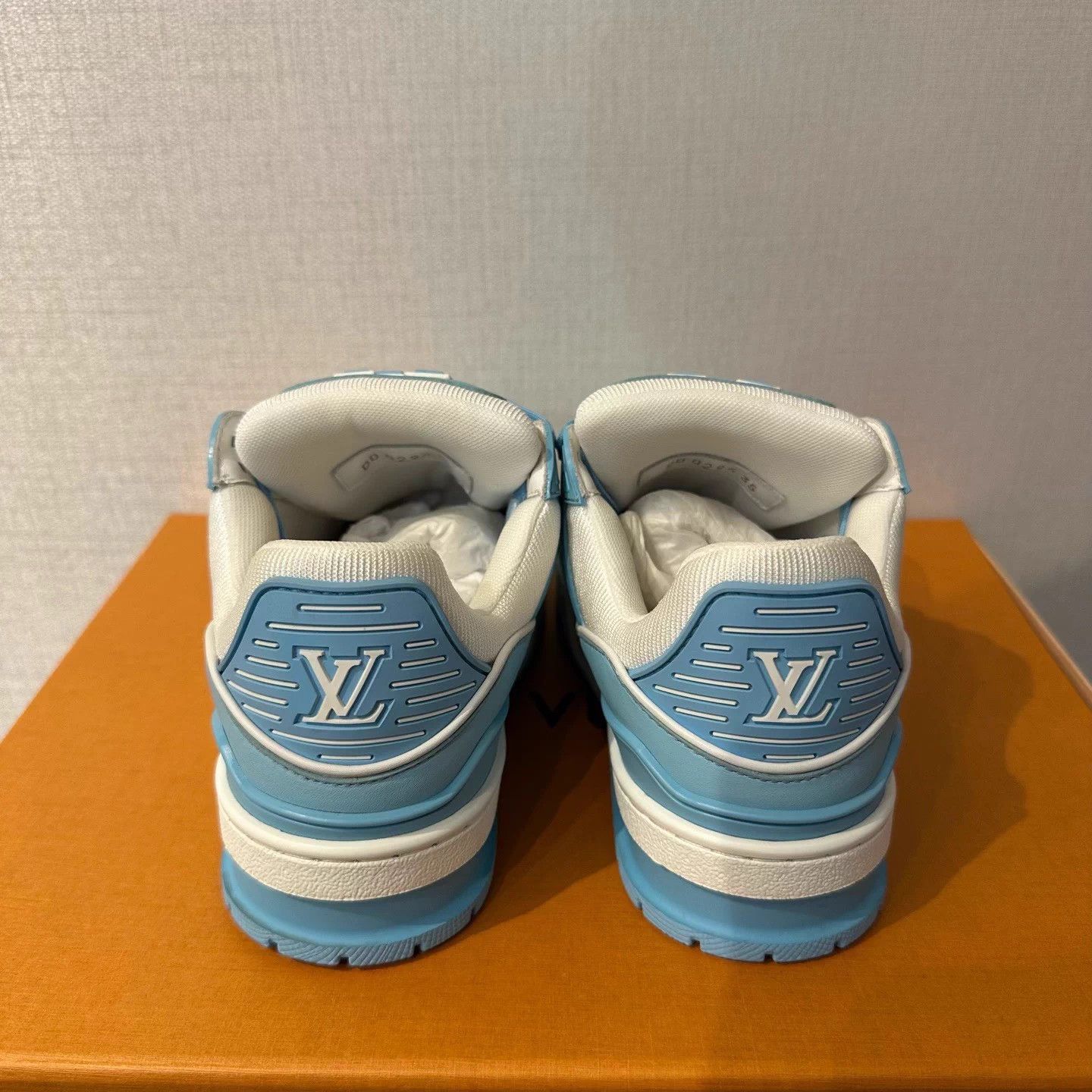 Louis Vuitton LV Sky Blue Trainer 35 New Size US 4 / IT 34 - 3 Thumbnail