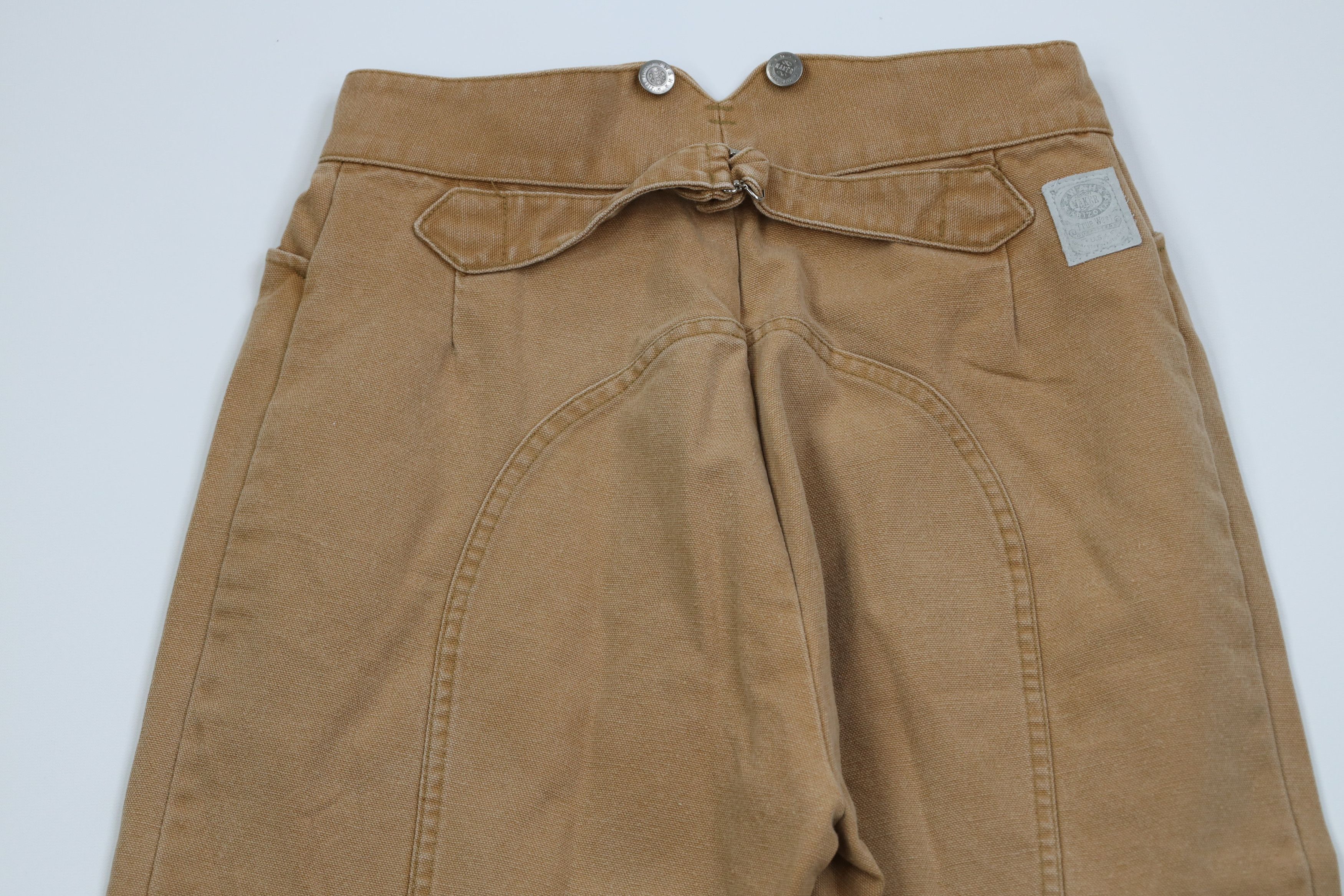 Vintage Vintage 90s Rockabilly Buckle Back Pants Button Fly USA Size 34" / US 12 / IT 48 - 10 Thumbnail