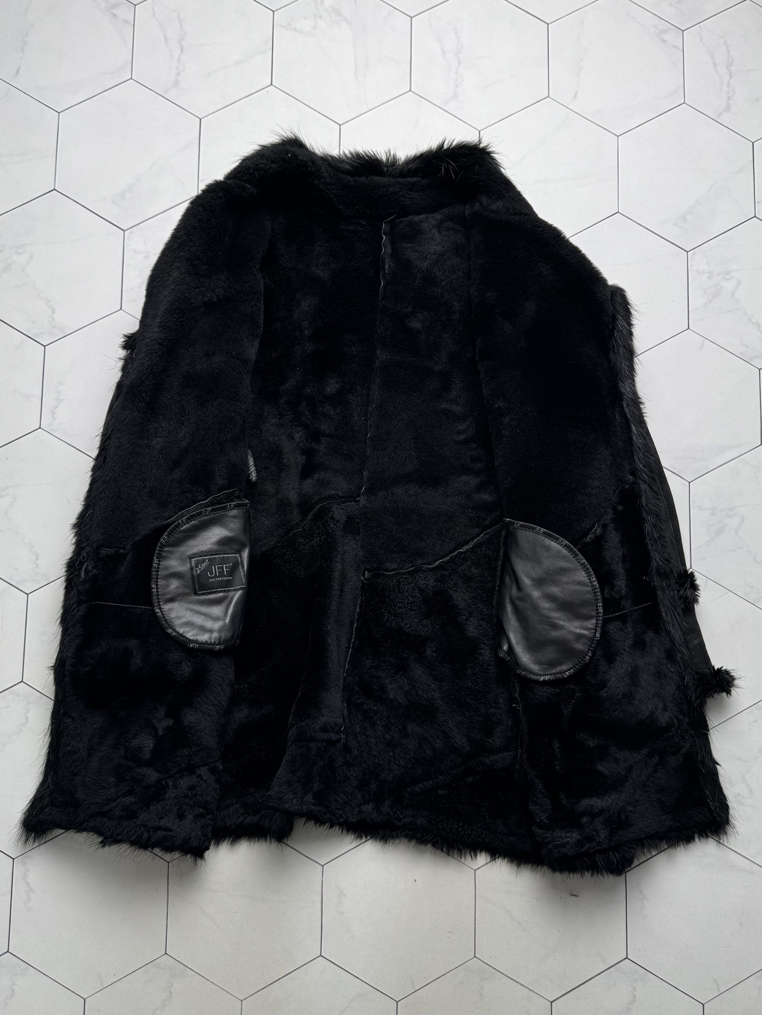 Vintage Vintage Real Shearling Coat (B550) Size L / US 10 / IT 46 - 13 Thumbnail