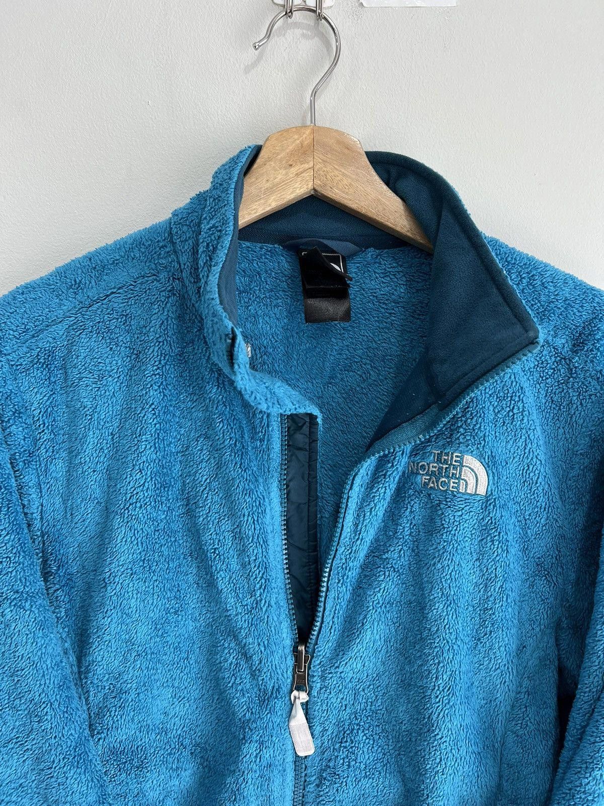 Vintage Womens North Face Fleece Sweater zip up Size L / US 10 / IT 46 - 2 Thumbnail