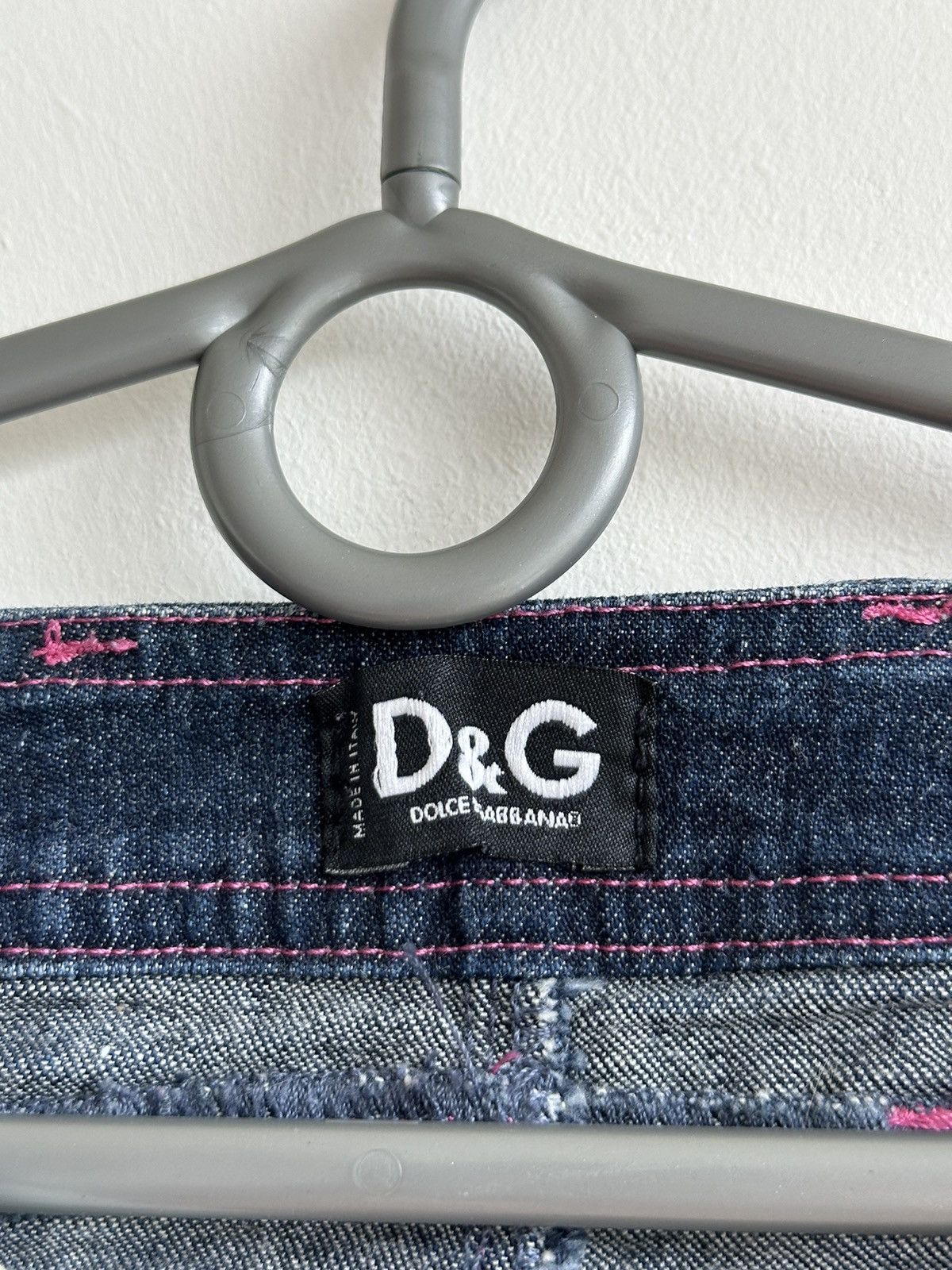 Dolce & Gabbana Vintage Dolce&Gabbana Denim Jeans Mini Skirt Size 28/42 D&G Size 28" / US 6 / IT 42 - 9 Thumbnail